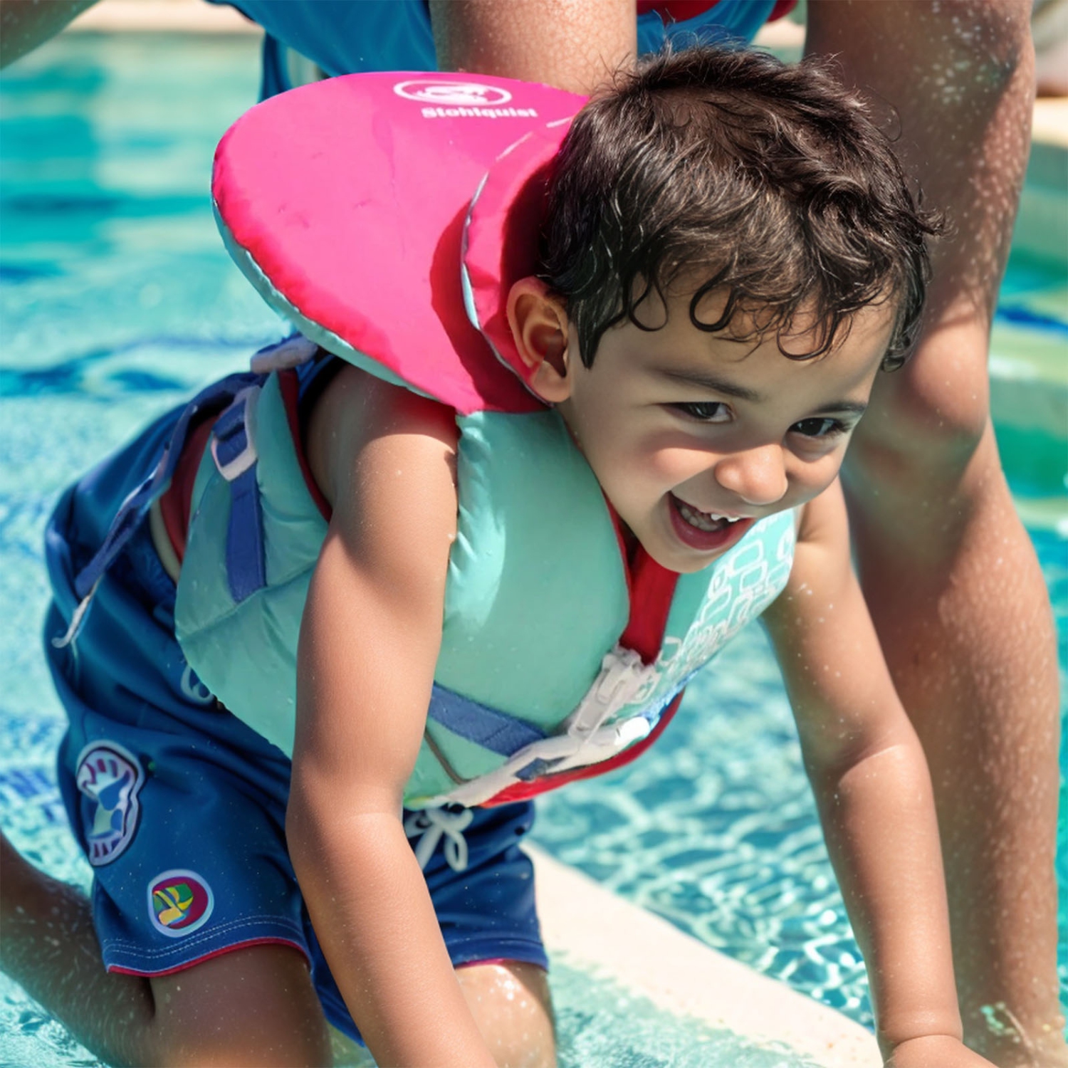 Stohlquist Child Life Vest, USCG Approved and Transport Canada Approved Kids Life Jacket for 30-60 lbs, Type II PFD Personal Flotation Device