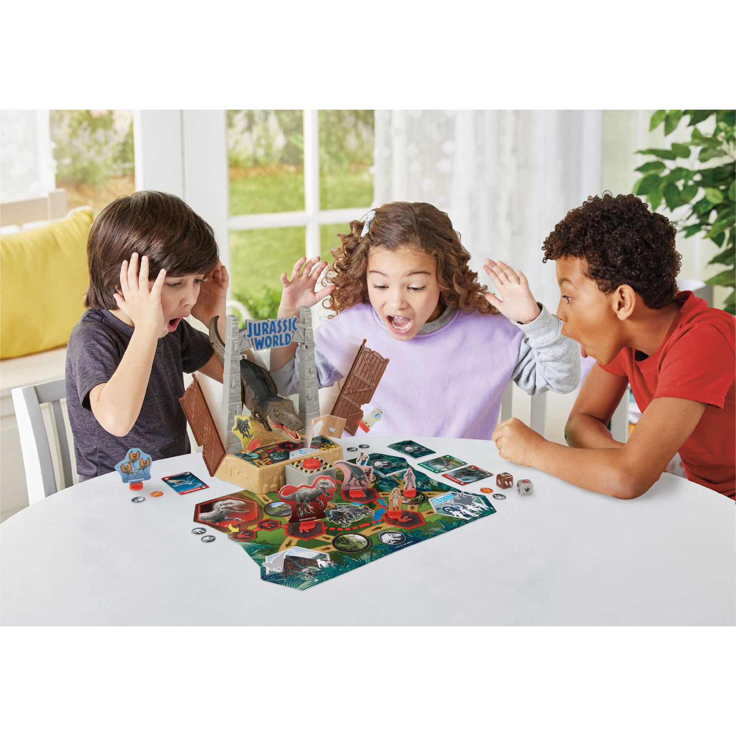 Jeu de table Jurassic World T-Rex Escape d'Epoch