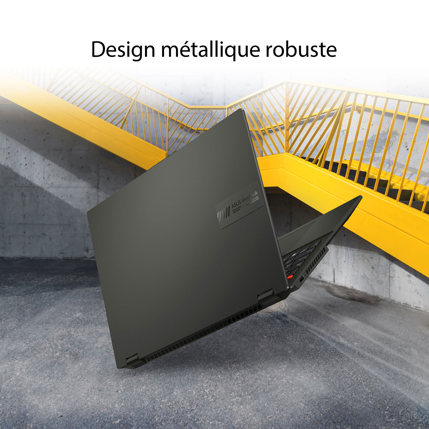 Portable à écran tactile de 16 po VivoBook S 16 Flip d'ASUS - Noir minuit