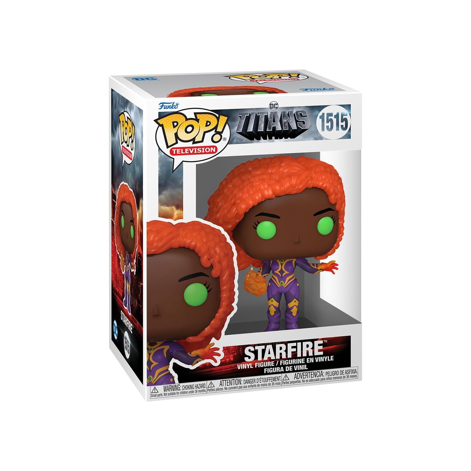 Pop DC Heroes - figurine de 3,75 po de Titans - Starfire n° 1515