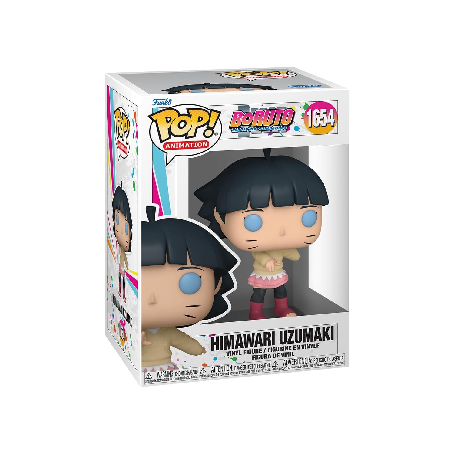 Pop Animation Naruto 3.75 Inch Action Figure Boruto - Himawari Uzumaki #1654