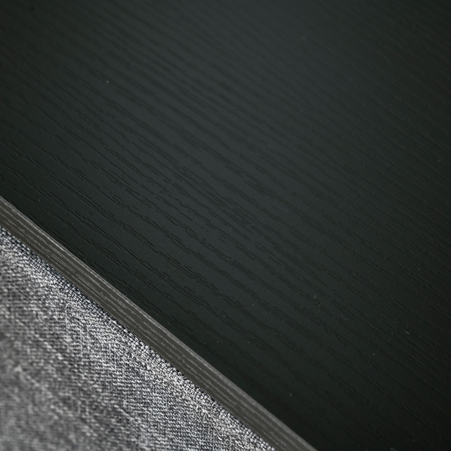 HOMCOM 7-Drawer Dresser, Fabric Chest of Drawers, 3-Tier Storage Tower with Steel Frame and Wooden Top for Bedroom, Nursery Room, Black