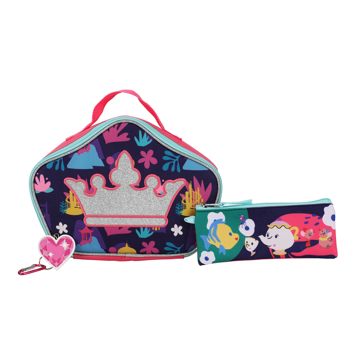 Ensemble 5 pièces sac à dos et sac-repas Disney Princess Life IS a Fairytale Kids, 16 po