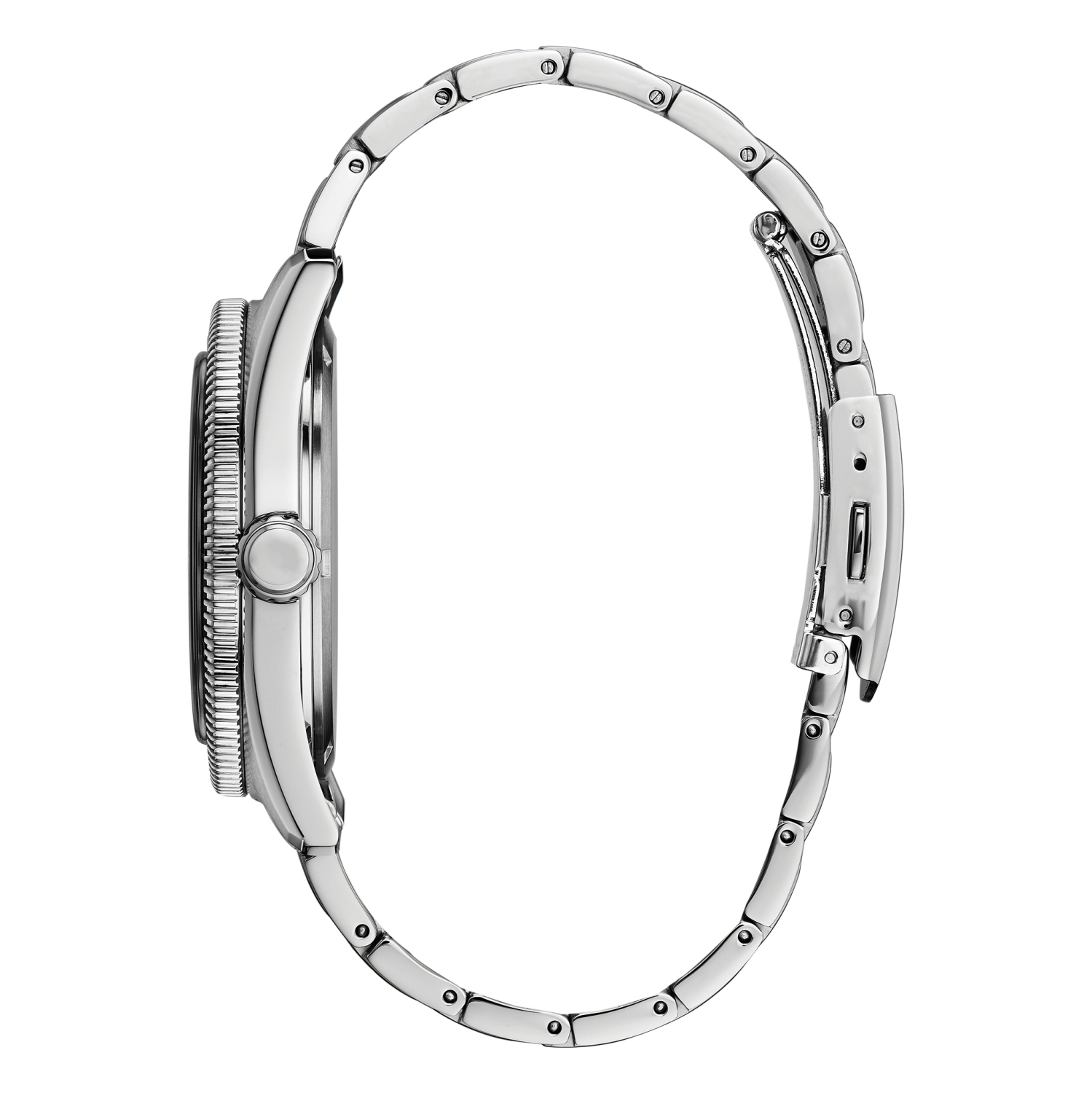 Citizen Mens Brycen Eco-Drive Watch 43mm Silver-Tone Stainless Steel Case and Bracelet with Green Dial