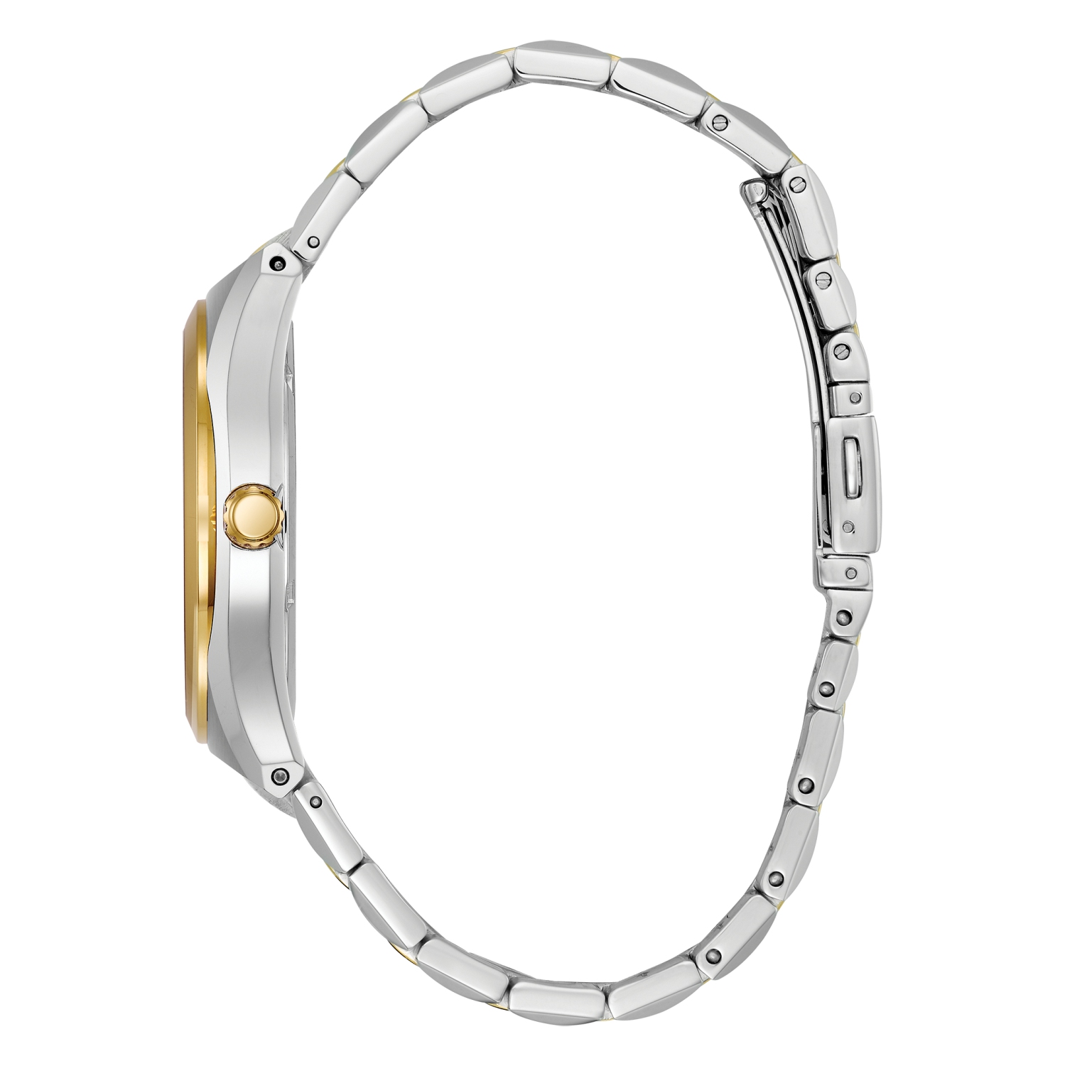 Montre pour hommes Corso Eco-Drive 40&nbsp;mm de Citizen avec boîtier et bracelet en acier inoxydable deux tons et cadran bleu