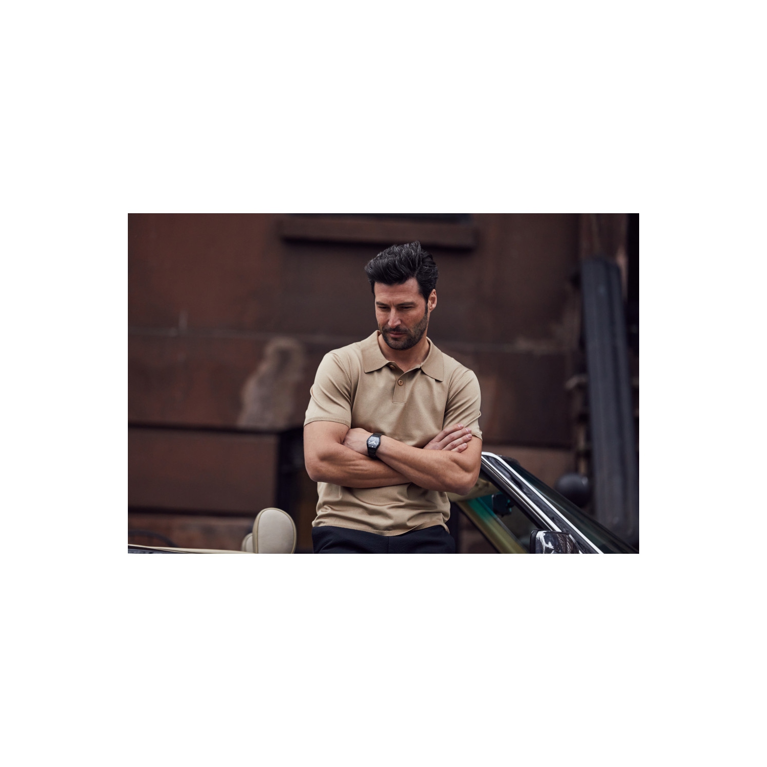 Bulova Mens Gemini Quartz Watch 40mm Black Stainless Steel Case and Bracelet with Black Dial