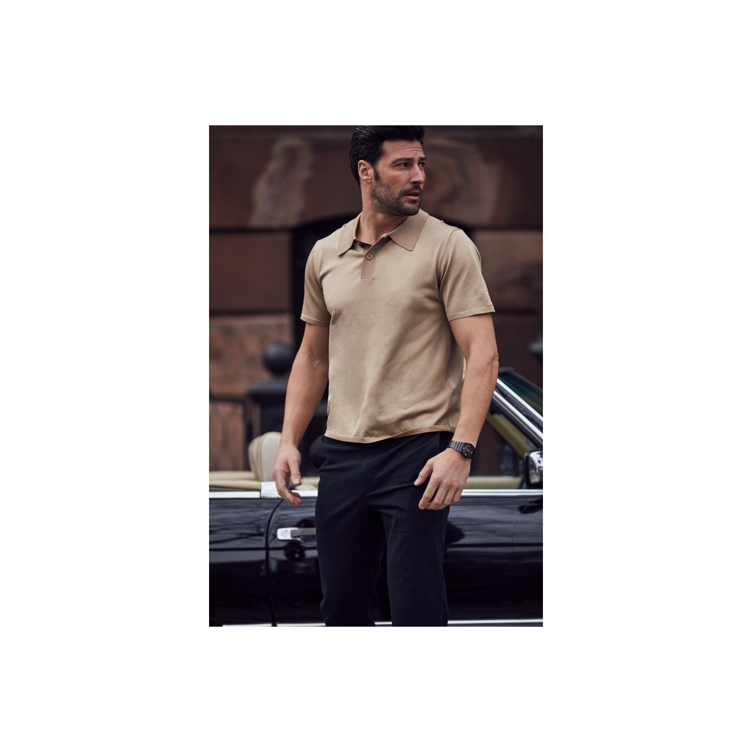 Bulova Mens Gemini Quartz Watch 40mm Black Stainless Steel Case and Bracelet with Black Dial