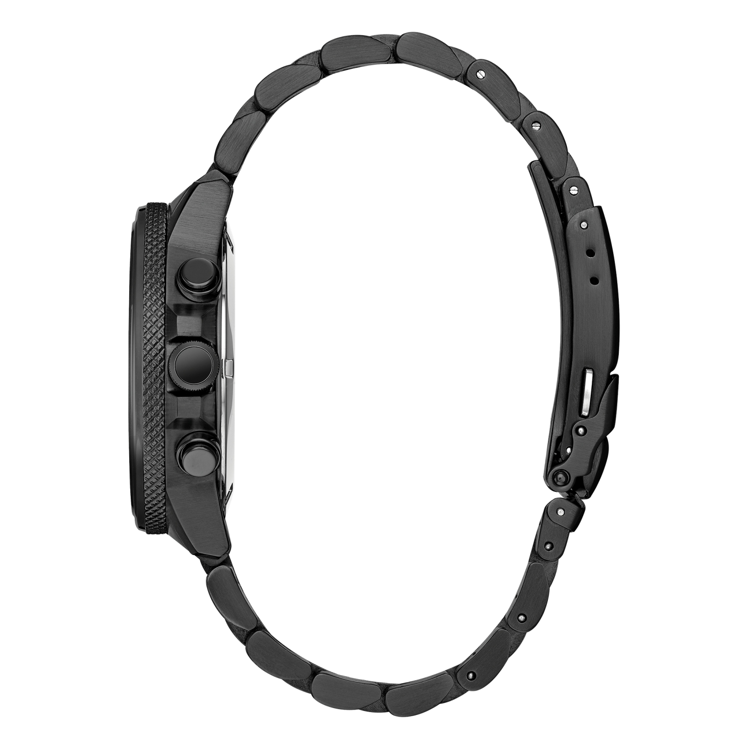 Montre pour hommes Marvel Black Panther Eco-Drive de Citizen 42&nbsp;mm avec boîtier et bracelet en inox noir et cadran noir