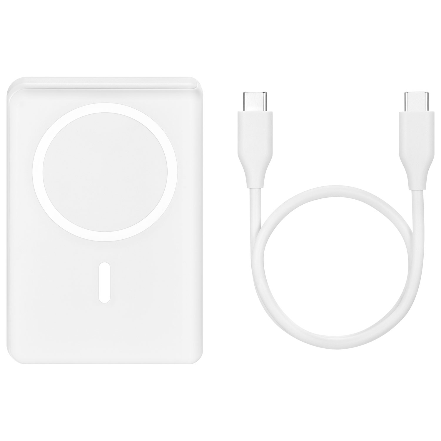 Chargeur portable magnétique sans fil 7,5 W 5000 mAh de Best Buy Essentials - Exclusivité Best Buy