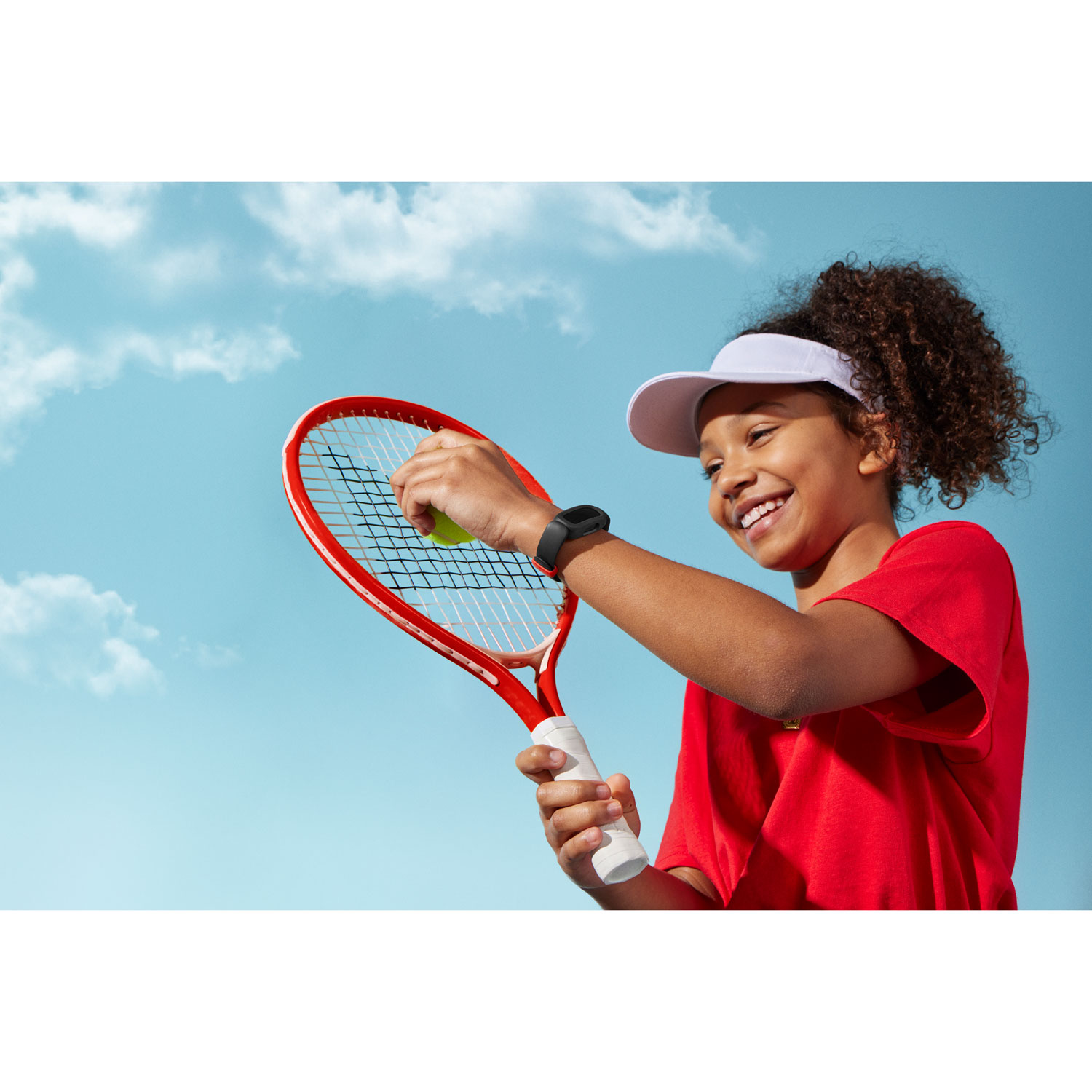 Fitbit Ace 3 Kids Activity Tracker - Black/Red