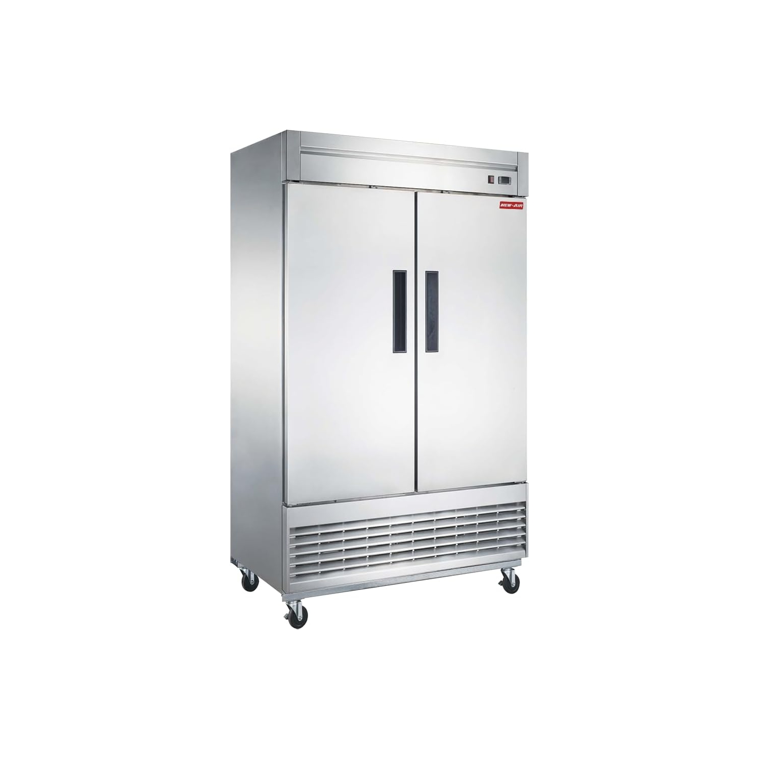 Nouveau Air commercial 54" 41 CU. avec CONGÉLATEUR À deux portes - acier inoxydable