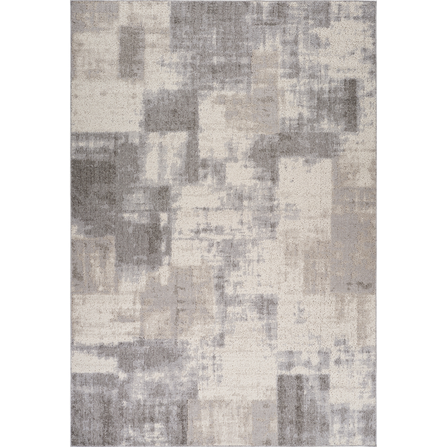 Rug Branch Avenir Contemporary Abstract Grey/Beige Indoor Area Rug