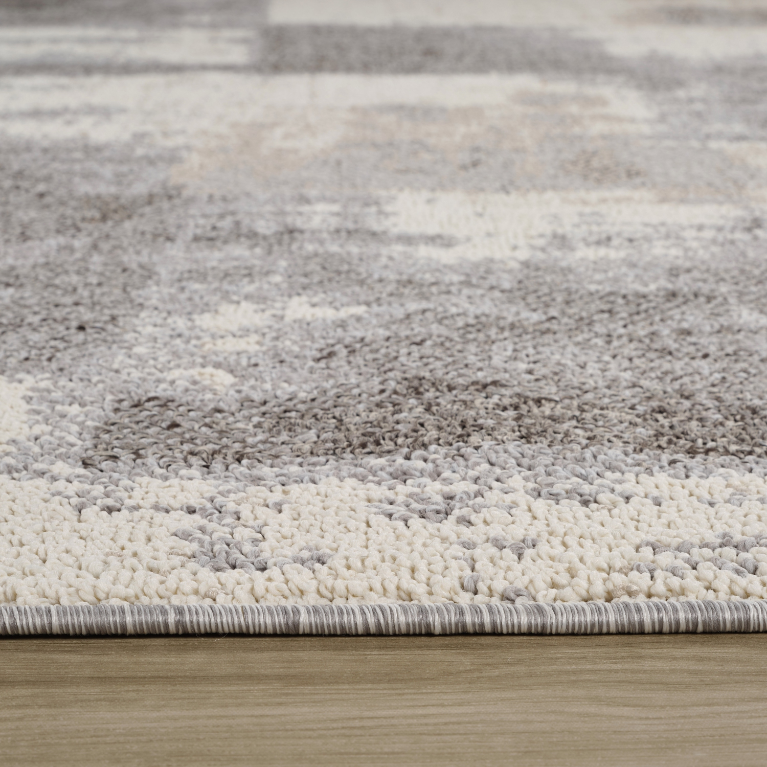 Rug Branch Avenir Contemporary Abstract Grey/Beige Indoor Area Rug