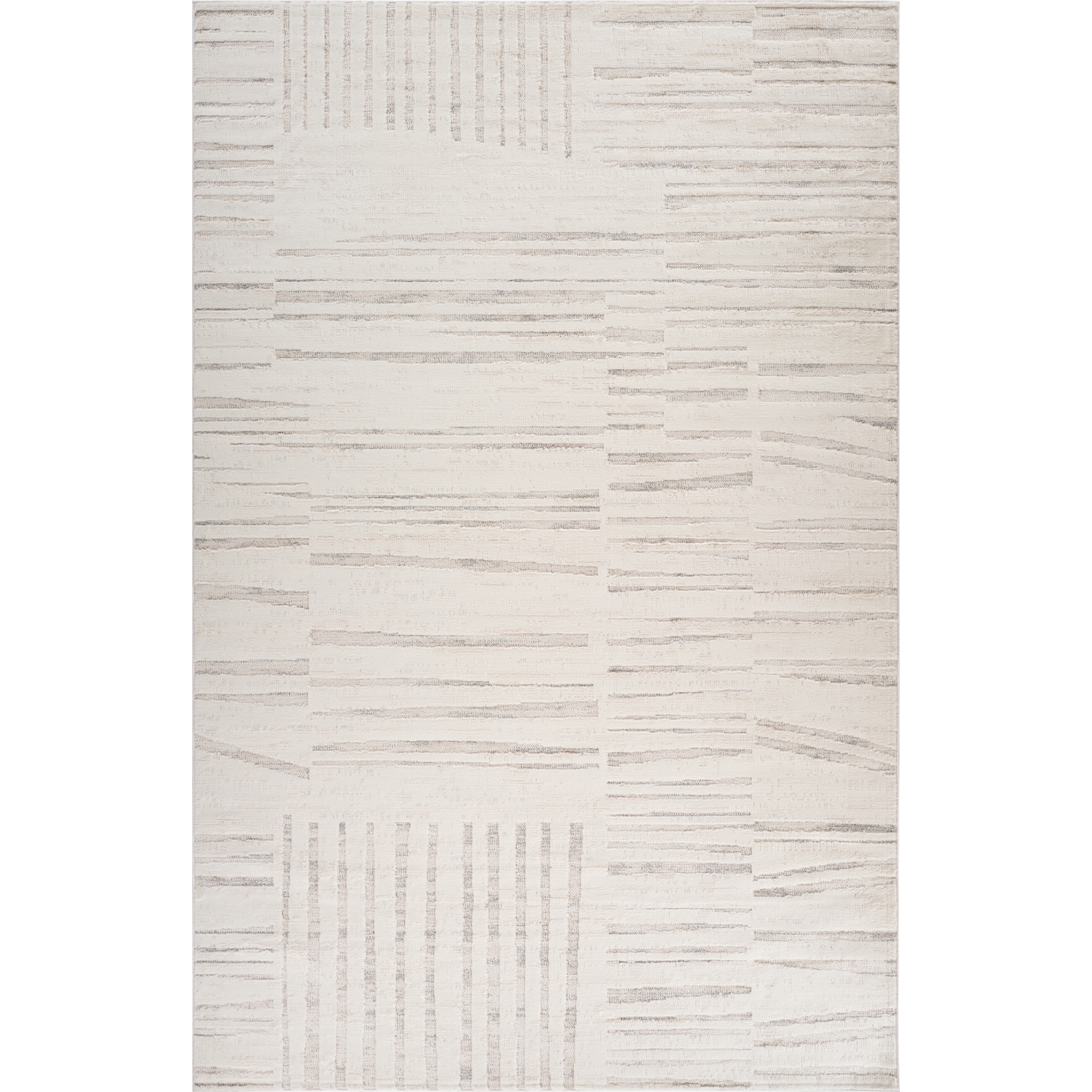 Rug Branch Inari Contemporary Abstract Beige/Cream Indoor Area Rug