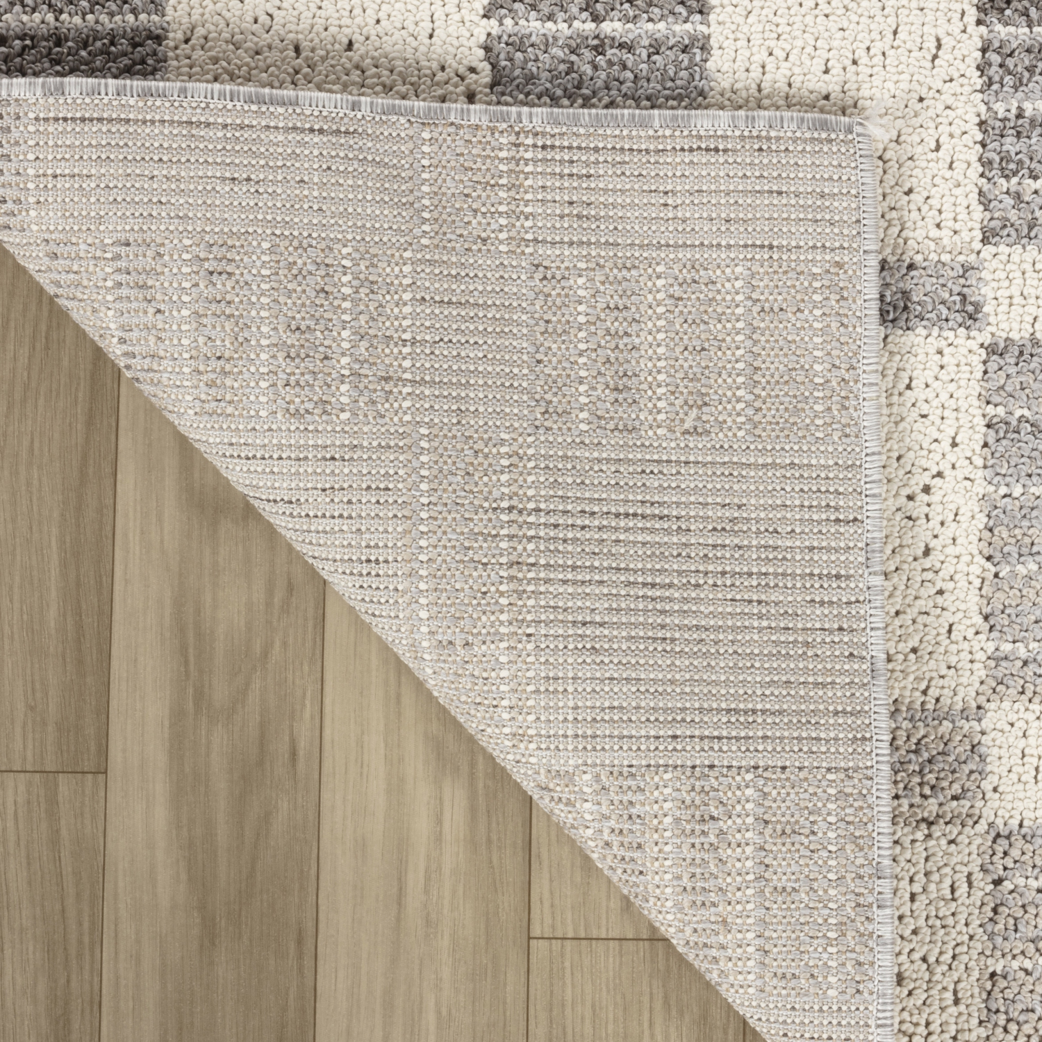 Rug Branch Ebonie Contemporary Geometric Grey/Beige Indoor Area Rug