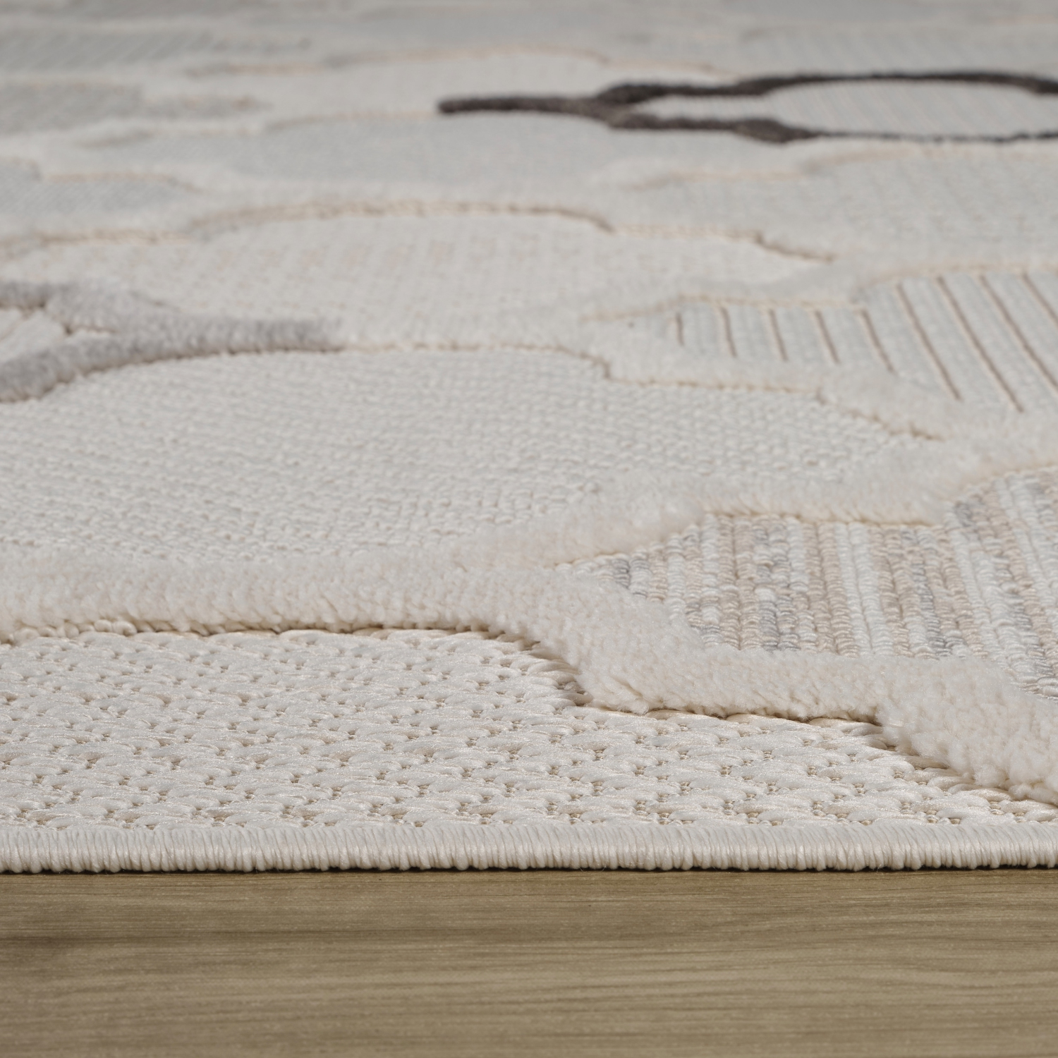 Rug Branch Elyra Comtemporary Trellis Cream/Beige Indoor Area Rug