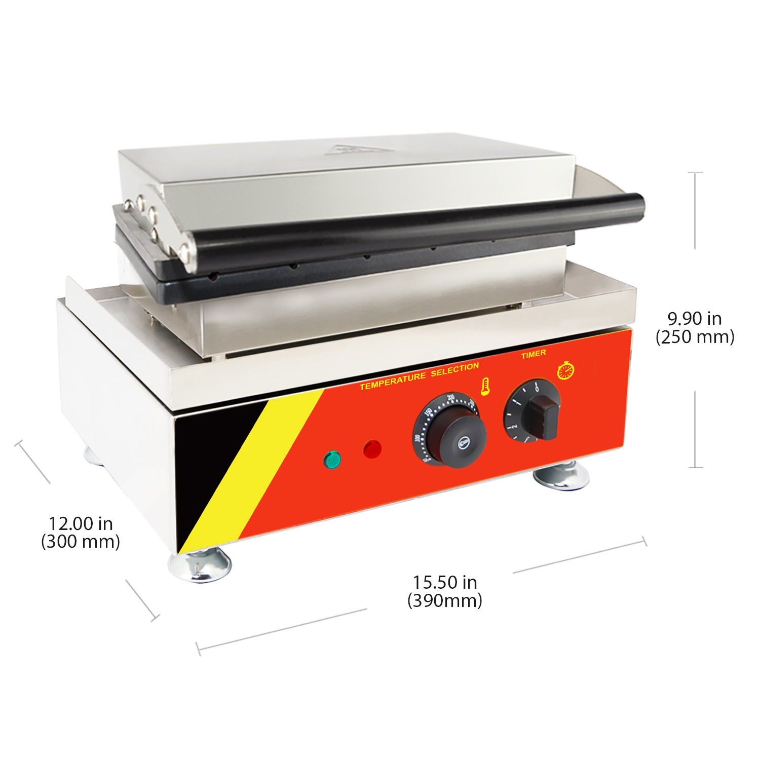 NP-503R Stick Waffle Maker | 6 Waffles on a Stick | Nonstick Plates | Manual Operation | 110V