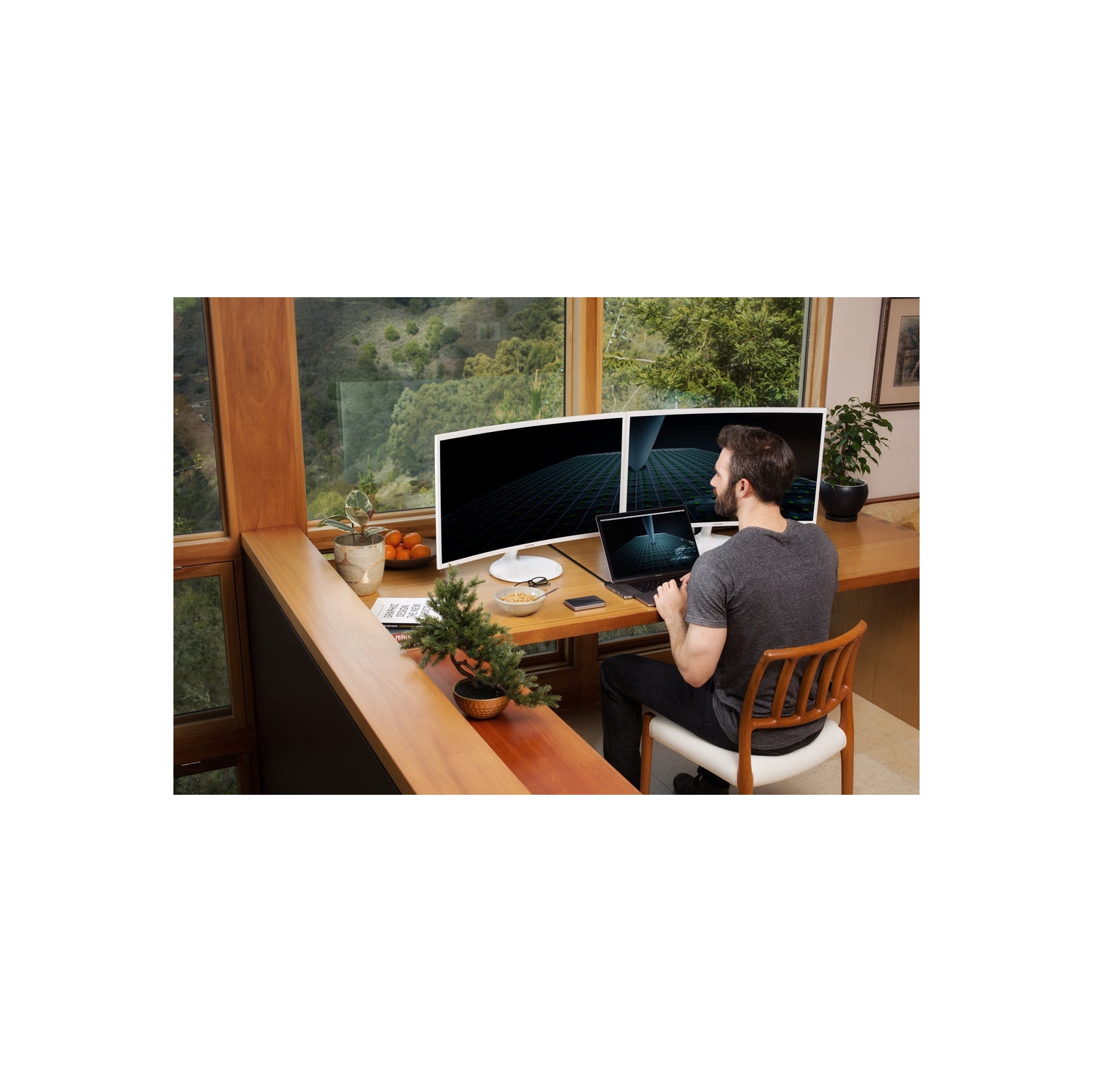 HyperDrive PRO 8-in-2 USB-C Hub - Grey