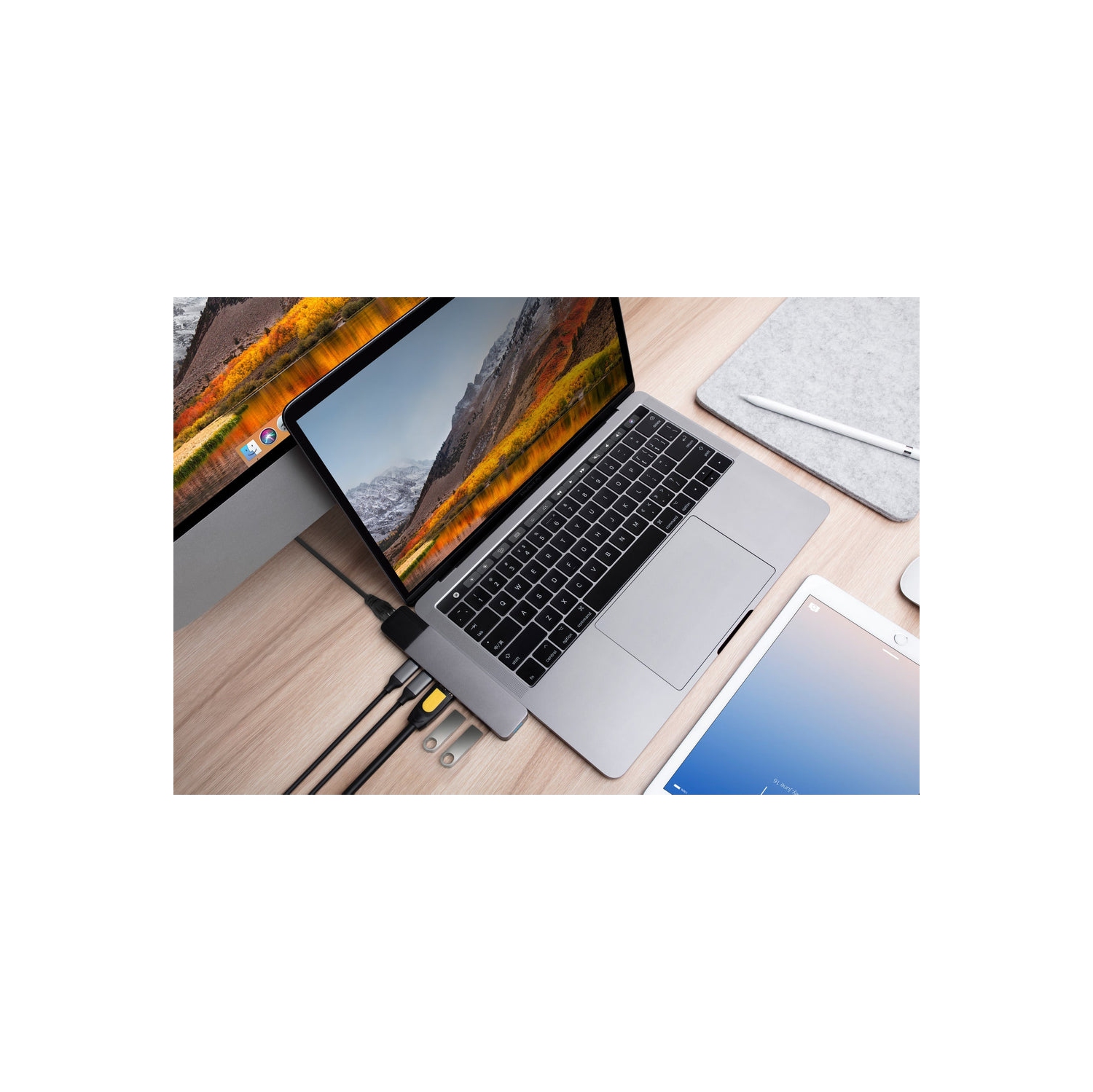 HyperDrive NET 6-in-2 USB-C Hub - Grey