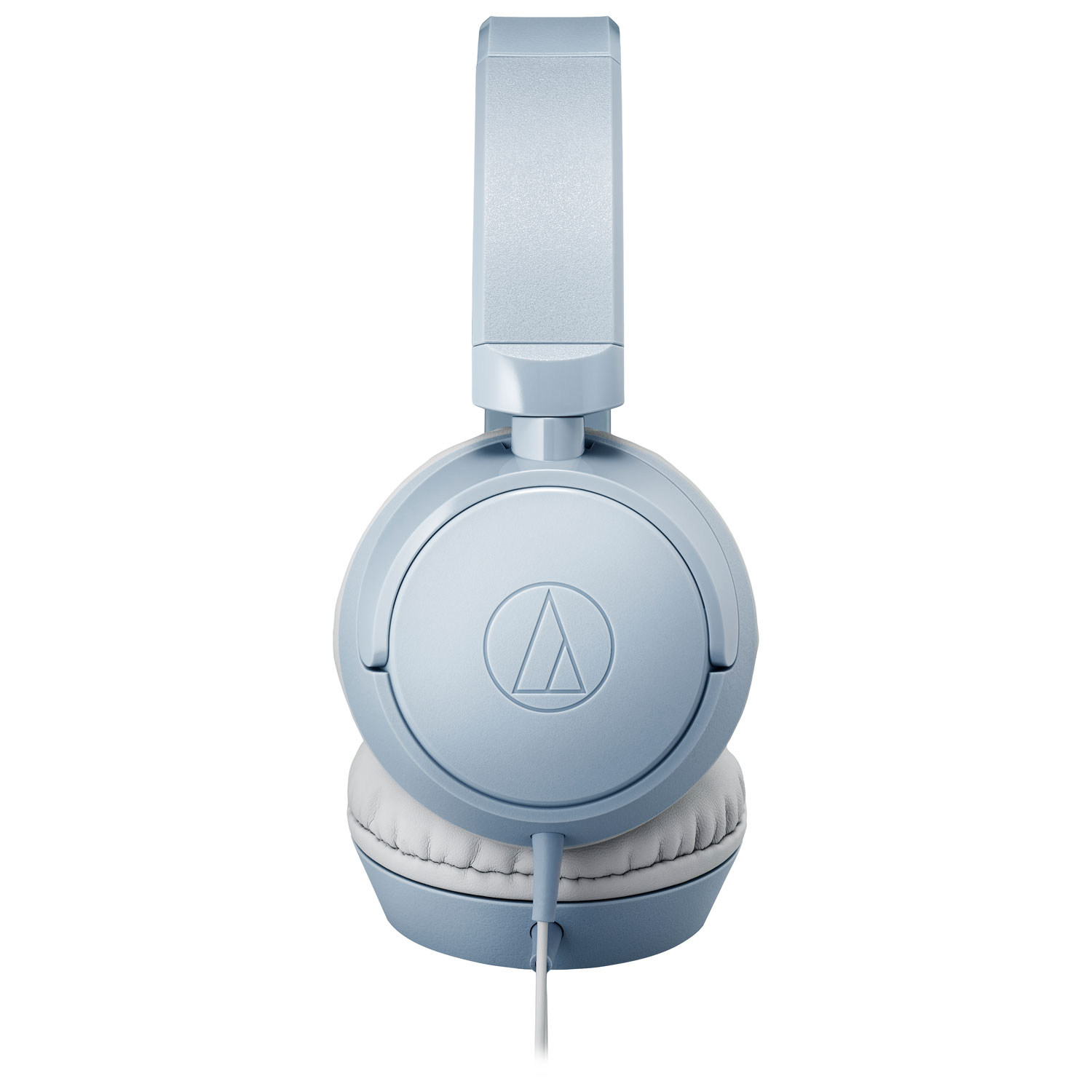 Audio-Technica ATH-S120C On-Ear Headphones with USB-C - Blue Grey