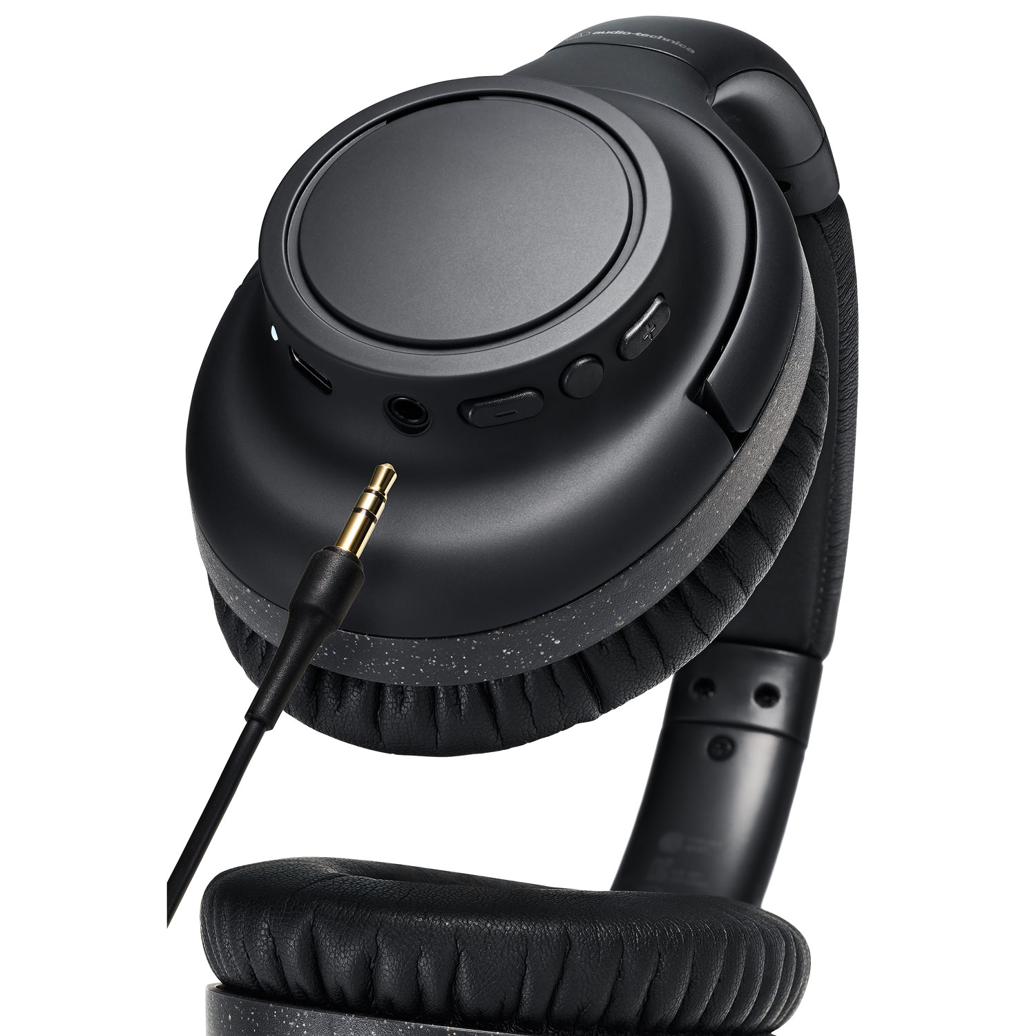 Casque d'écoute à suppression du bruit Bluetooth ATH-S300BT d'Audio-Technica - Noir