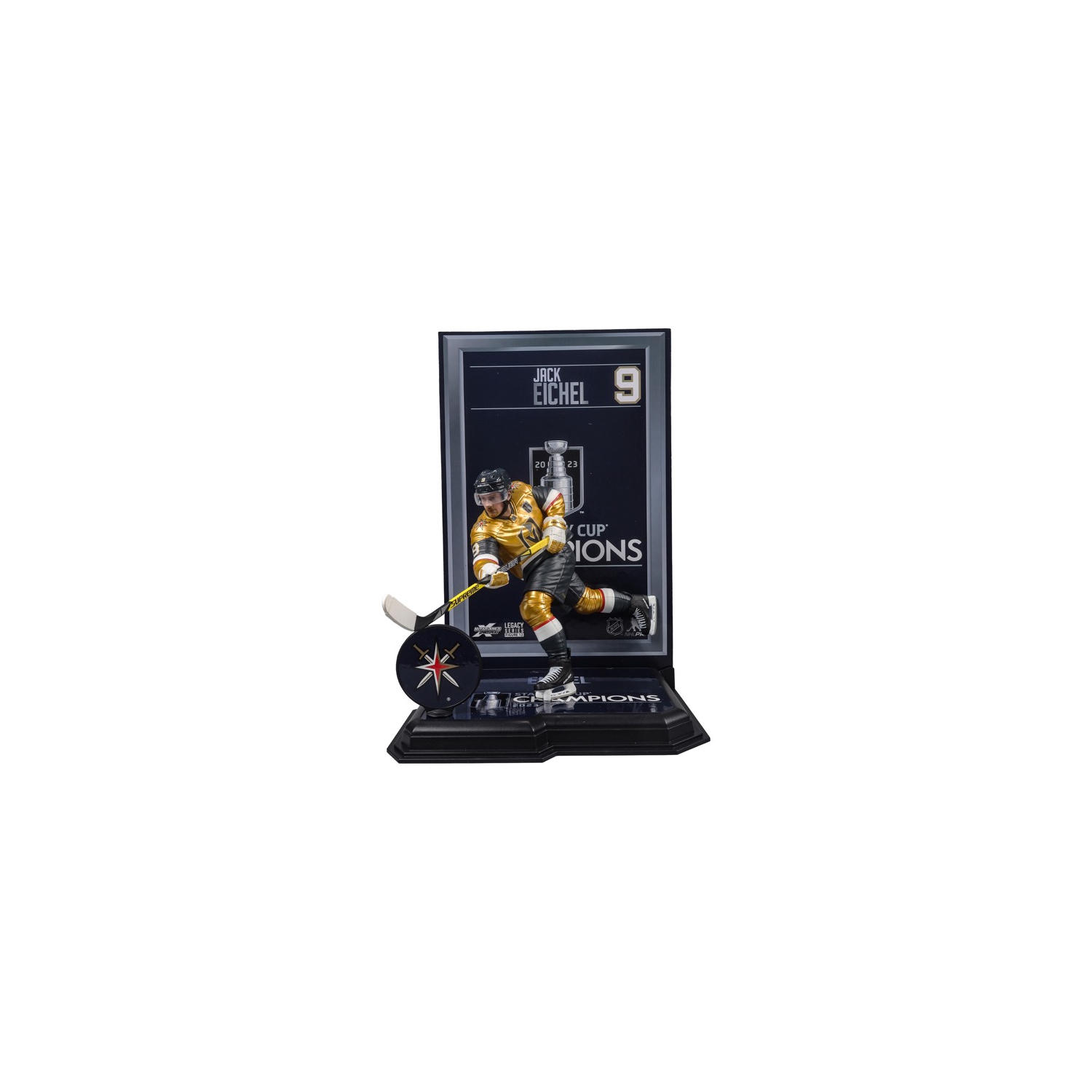 McFarlane Toys NHL Jack Eichel (Vegas Golden Knights) Stanley Cup SportsPicks NHL Legacy Series 7" Hockey Figure