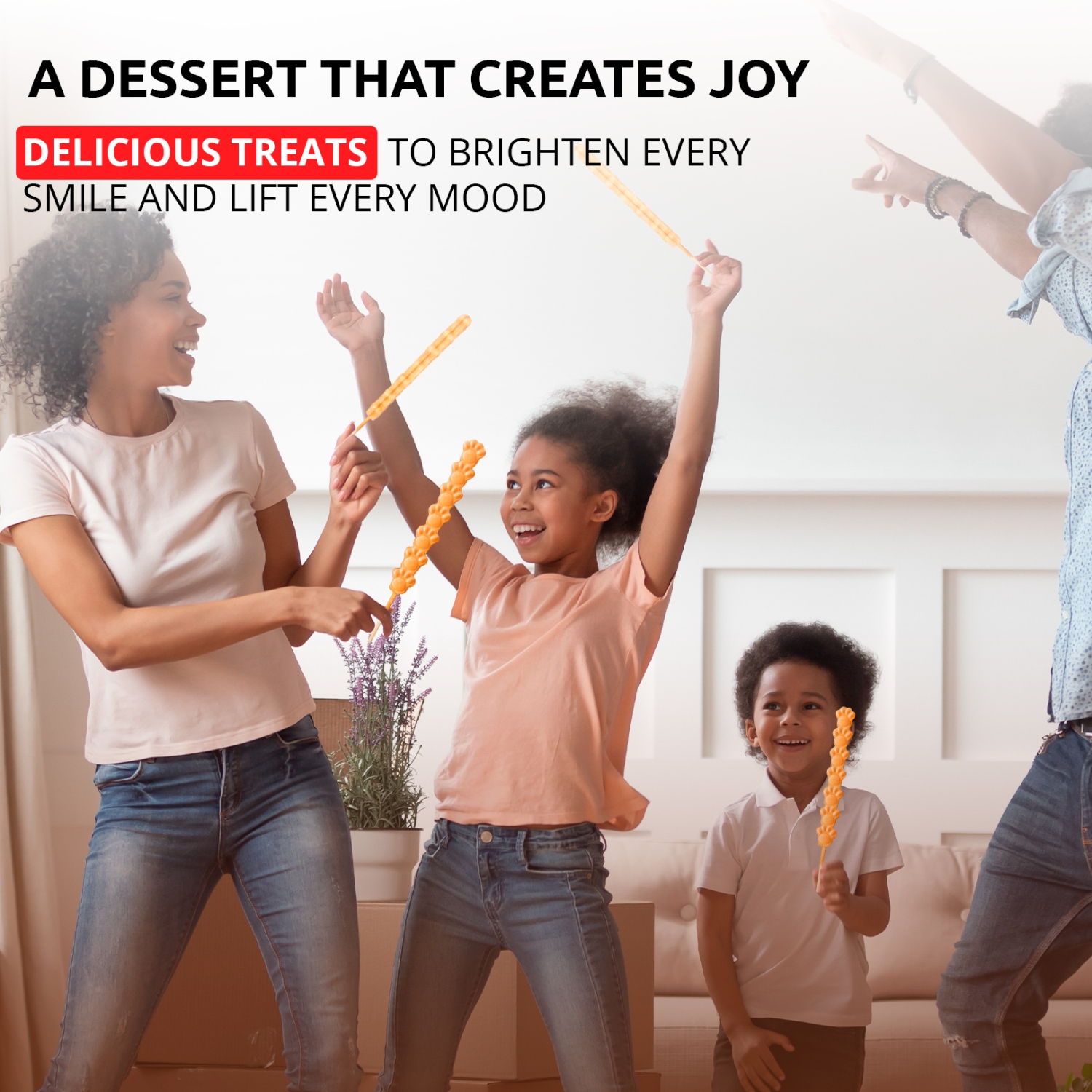 AP-448 Gaufrier | 3 Gaufres en forme de patte de chat | Gaufres sur un fer plat | 110&nbsp;V