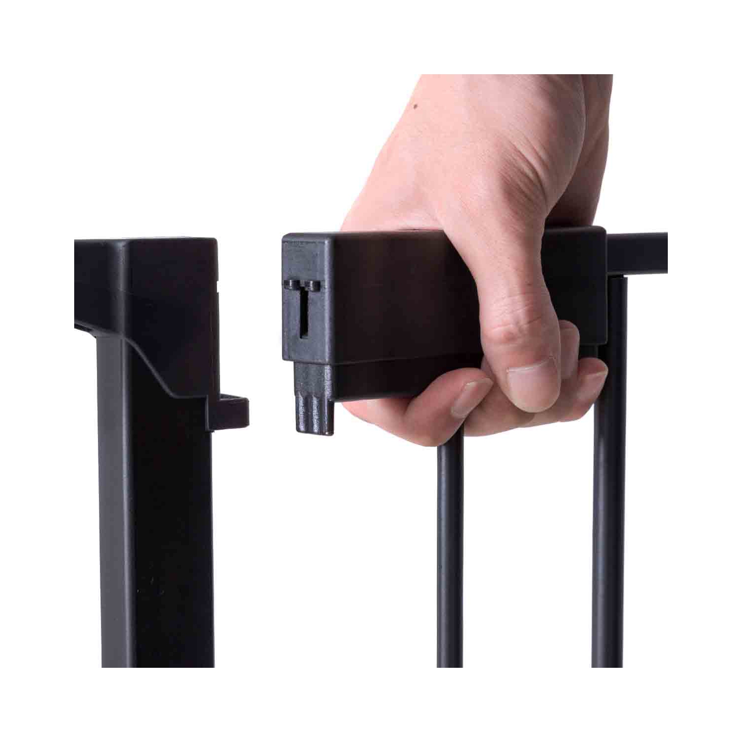 Clôture de foyer Topbuy barrière de sécurité en métal pour bébé animal de compagnie barrière de foyer