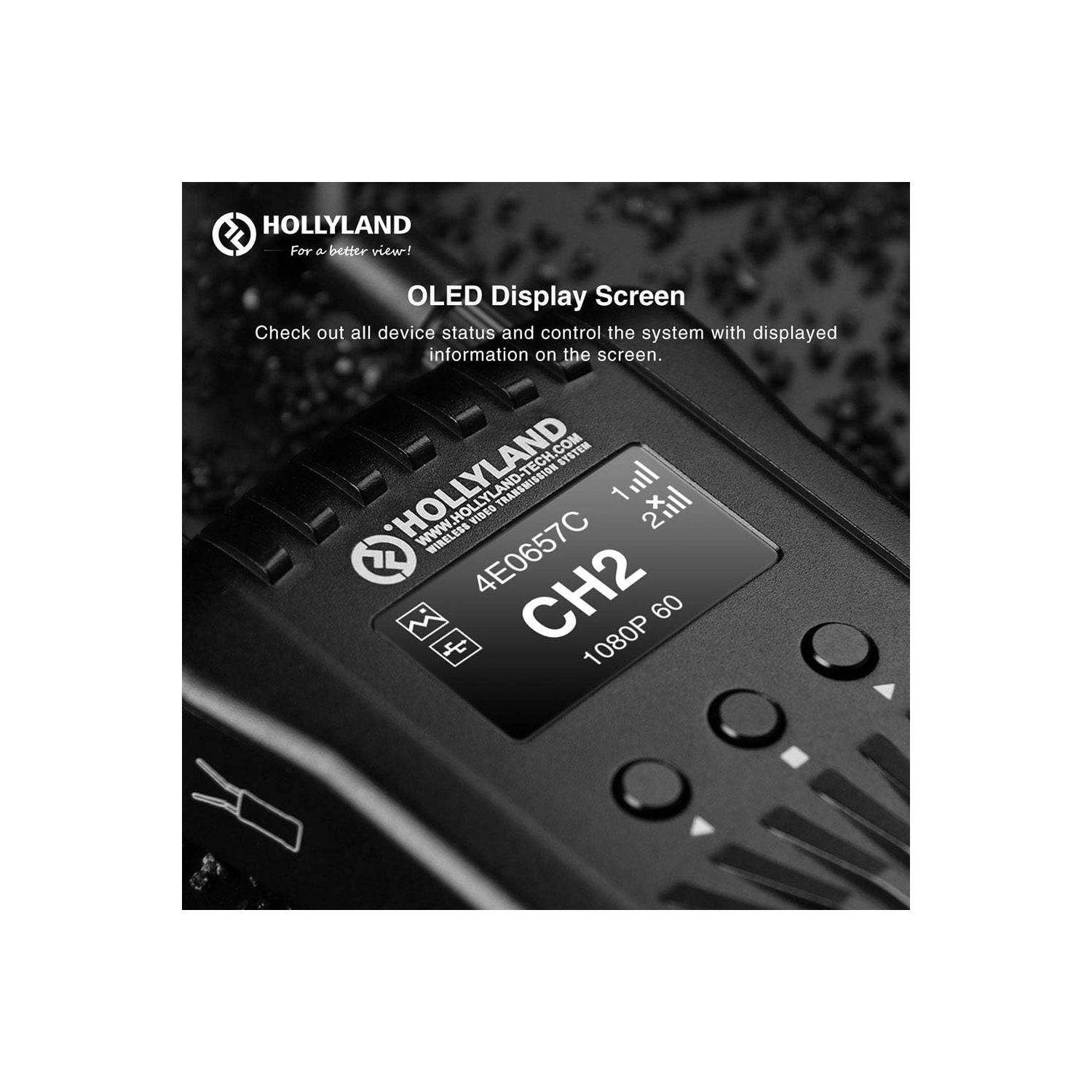 Boîte ouverte - Émetteur vidéo sans fil SDI/HDMI mars 400s DE Hollyland et récepteur-400 pi longue portée 0,1s à faible latence