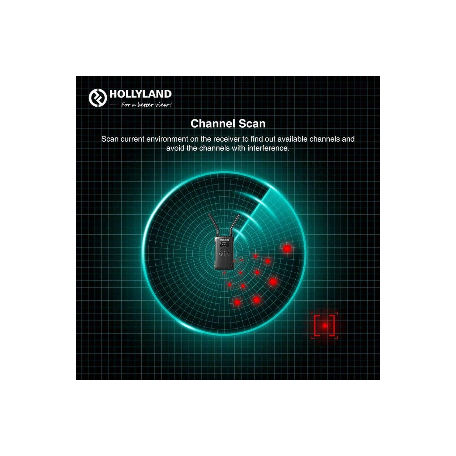 Boîte ouverte - Émetteur vidéo sans fil SDI/HDMI mars 400s DE Hollyland et récepteur-400 pi longue portée 0,1s à faible latence