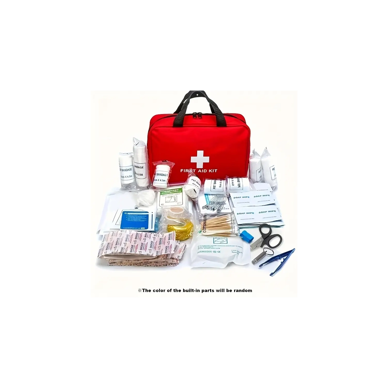 Trousse de premiers soins portative pour les voyages en plein air, le camping, la randonnée | Sac de fournitures d'urgence tout usage