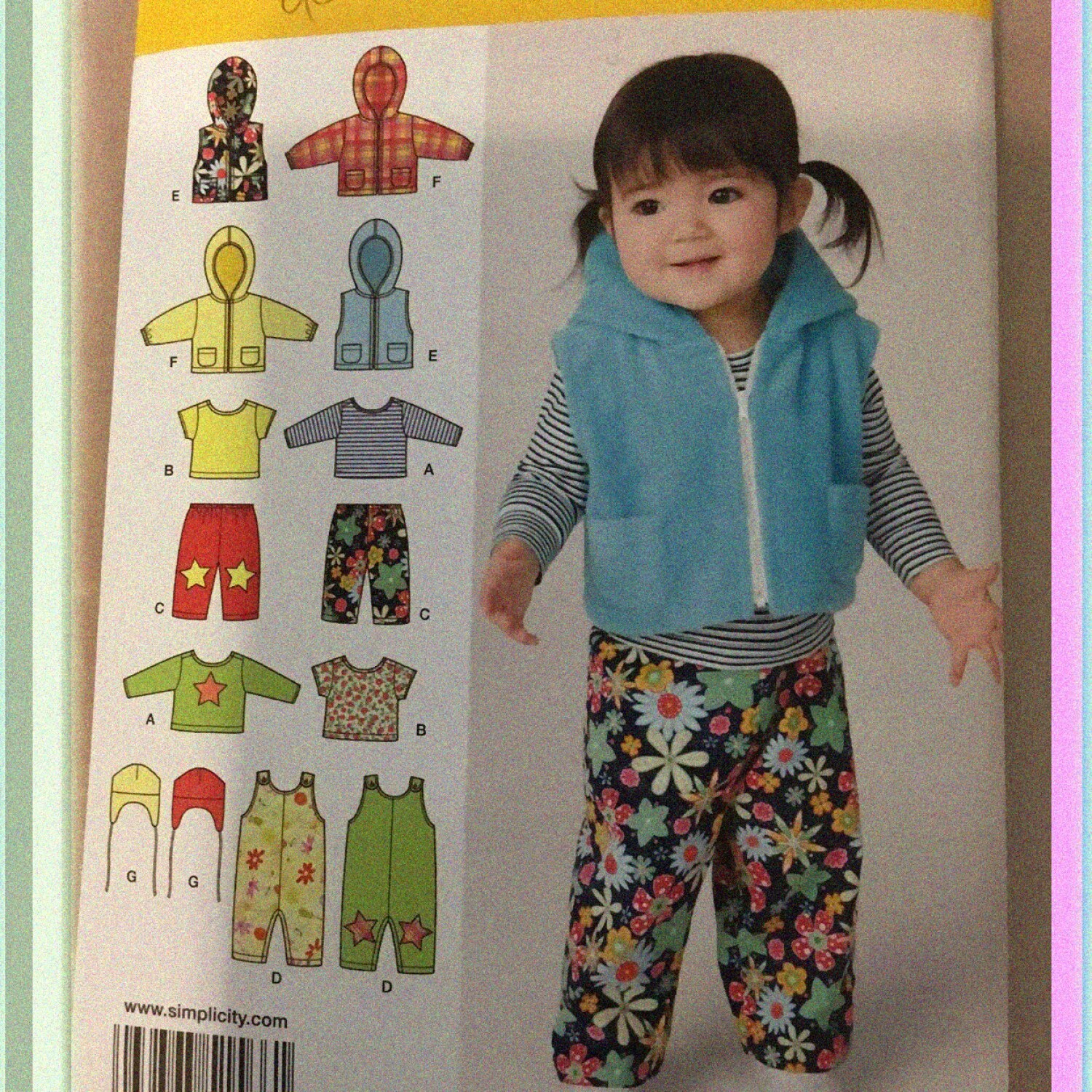 CozyTots Winter Wear by Karen Z: XXS-L Baby Sewing Patterns