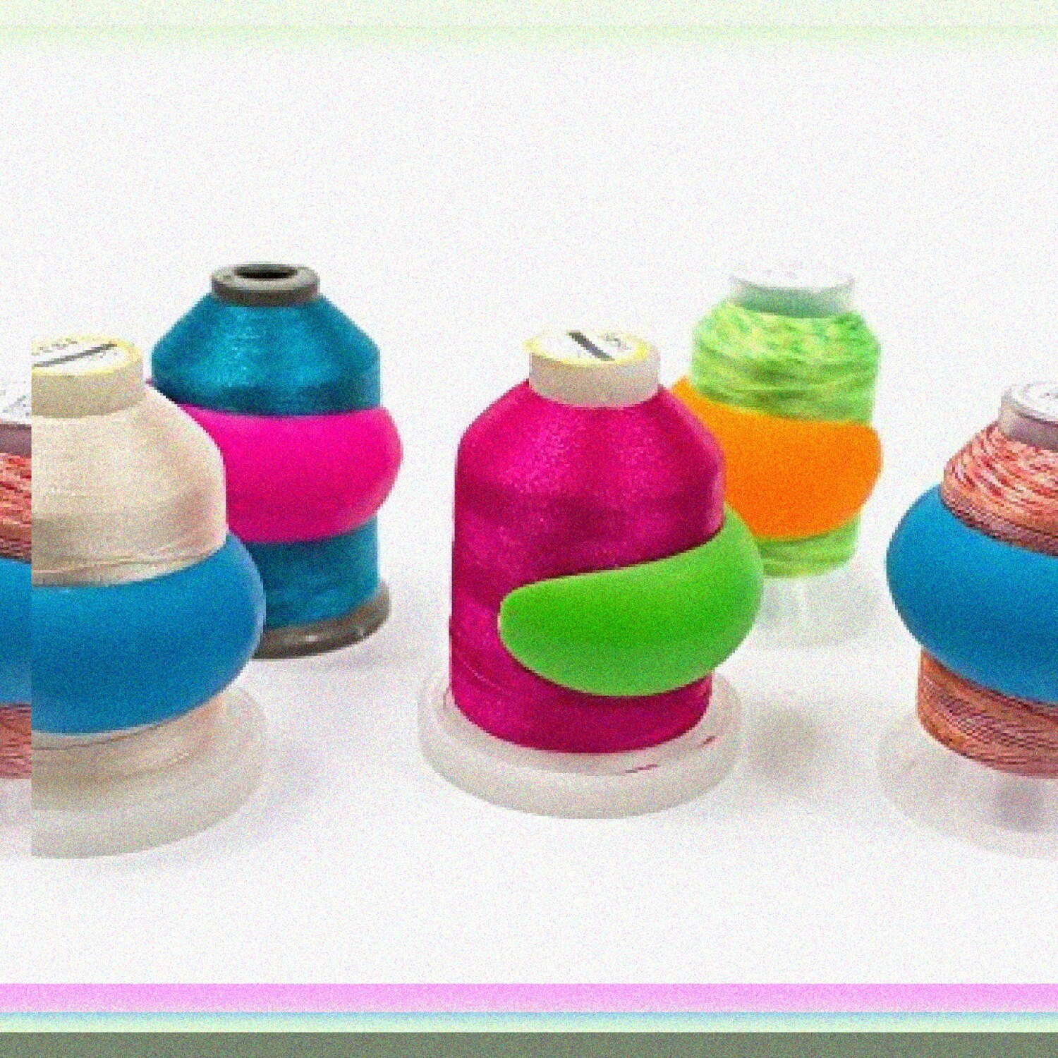 ThreadTidy 48-Pack: Mess-Free Spool Savers - No Unwinding, No Loose Ends!