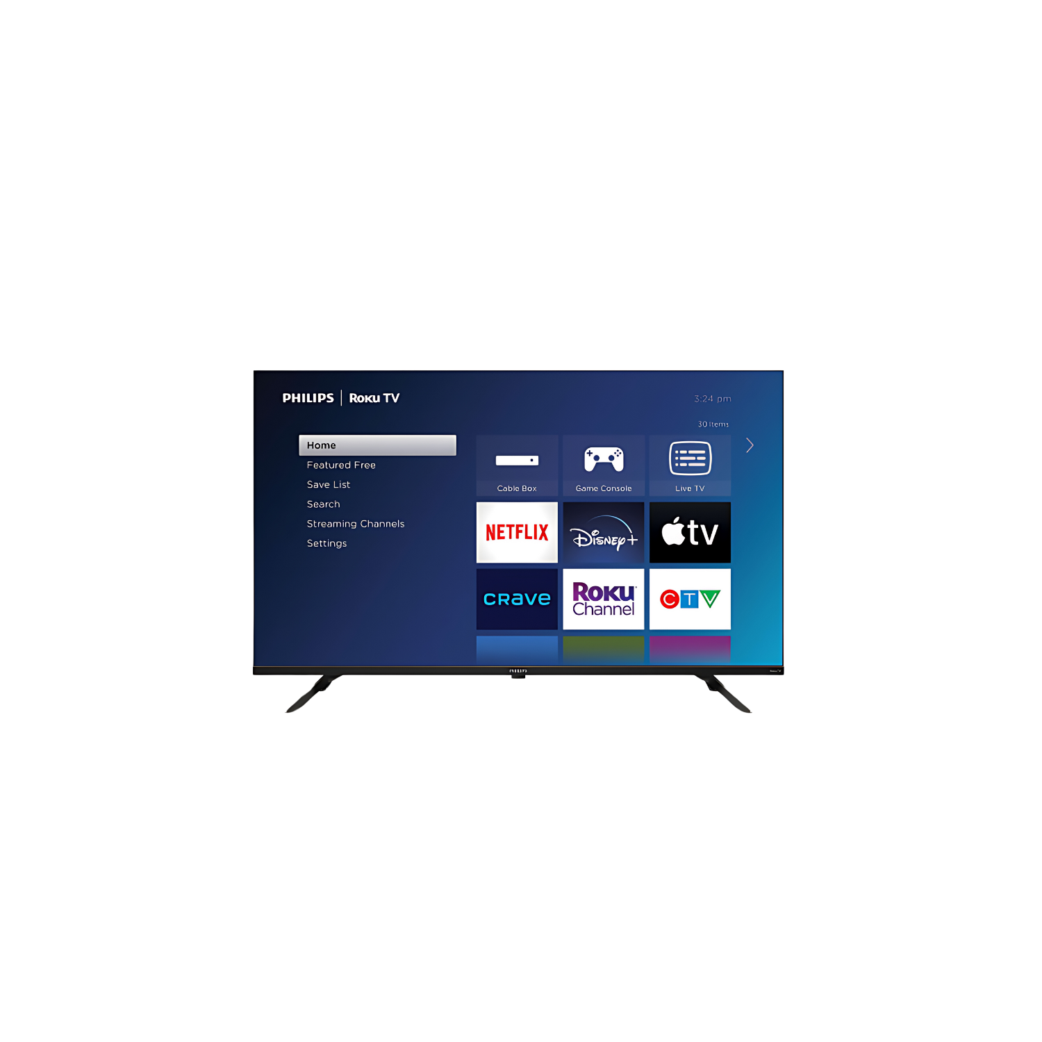 Philips 43'' 1080p FHD Smart Roku TV (43PFL6643/F6) OPEN BOX