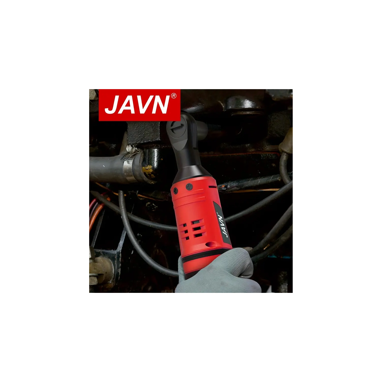 Jeu de clés électriques sans fil de 12&nbsp;V | clé à cliquet de 45NM 3⁄8 po pour réparation d'auto