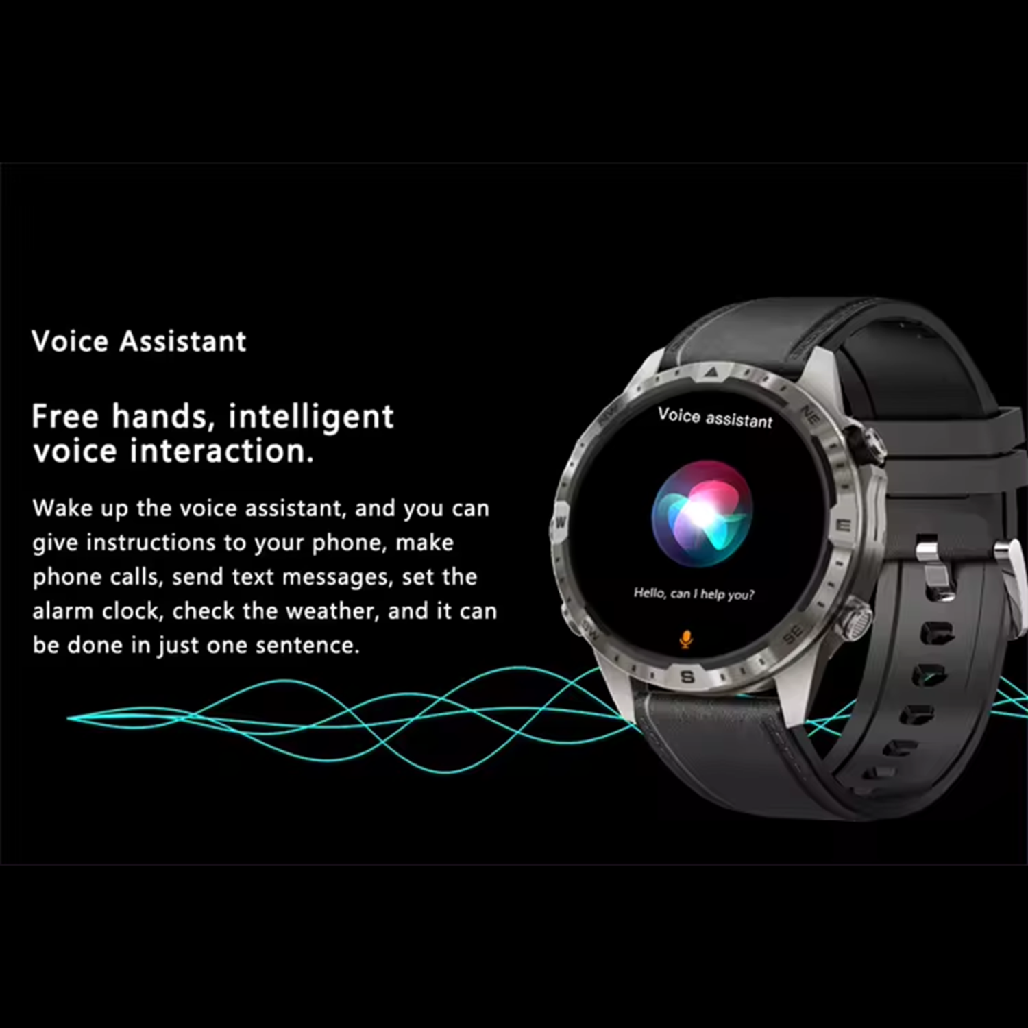 Explorer GT45 Smart Watch for Men 1.6" HD Display BT Call & Text Waterproof Sports Mode Pedometer Fitness Tracker smartwatch for Android iOS iPhone