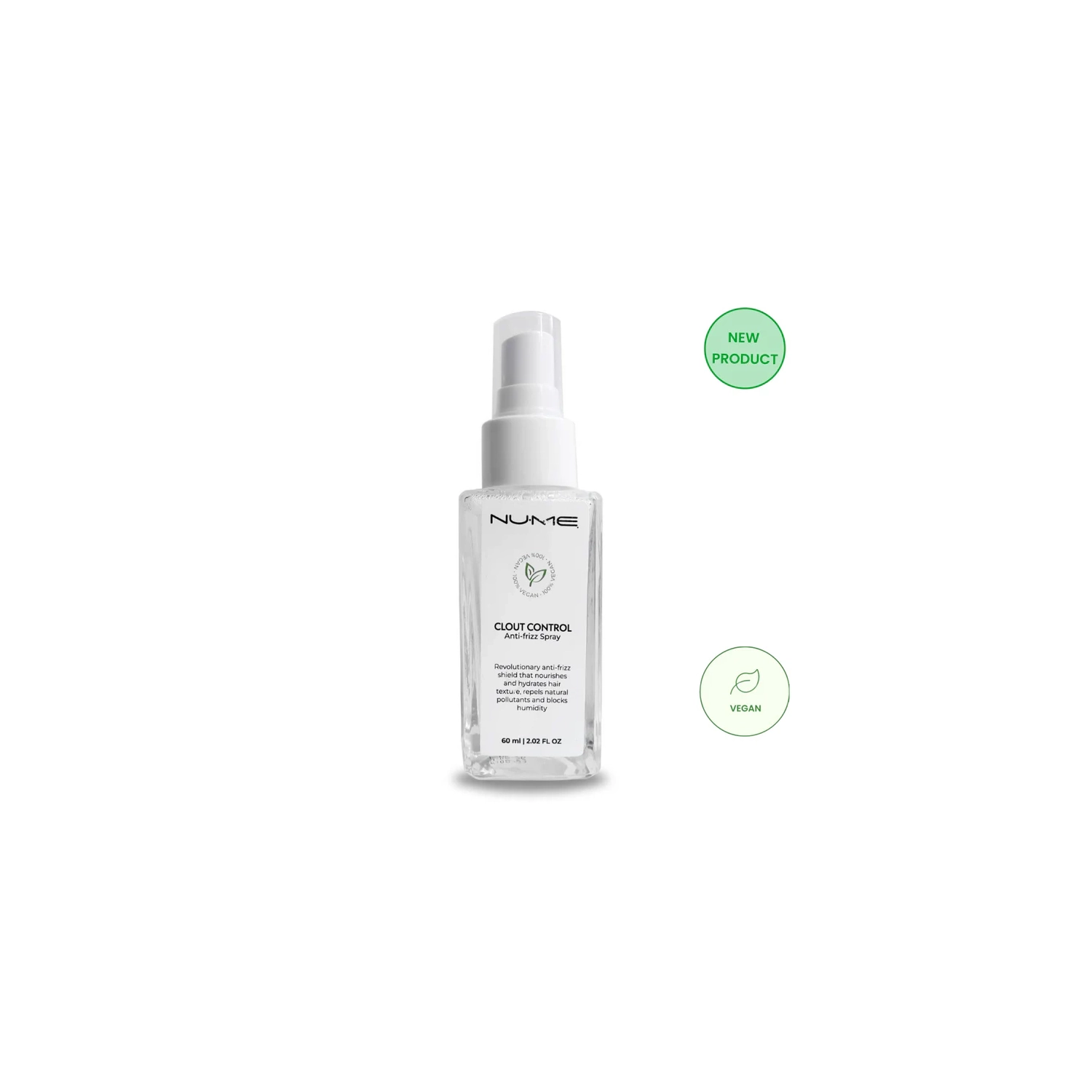NuMe Clout Control Anti-Frizz Spray for Fresh and Vibrant Hair