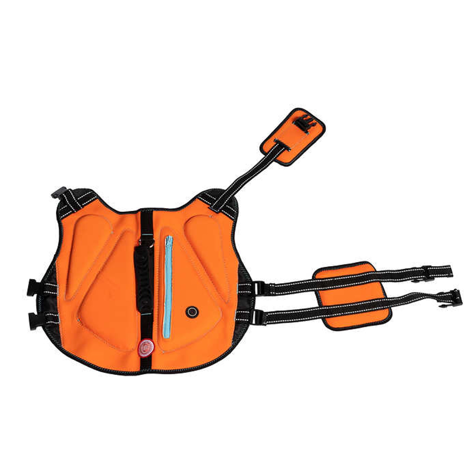 VESTE DE SAUVETAGE POUR CHIEN STIMULA LIFESTYLE SILVER PAW POUR PISCINE, LAC, OCÉAN, RIVIÈRE ET PLAGE CANINE CERTIFIED TAILLE RÉGLABLE TRÈS GRAND