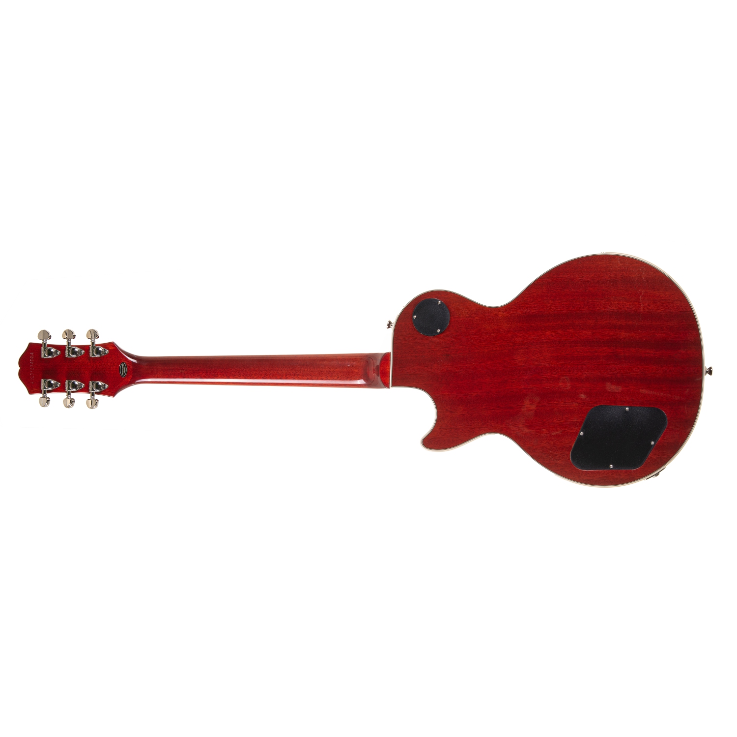 Epiphone Les Paul Custom Figured Electric Guitar - Trans Red