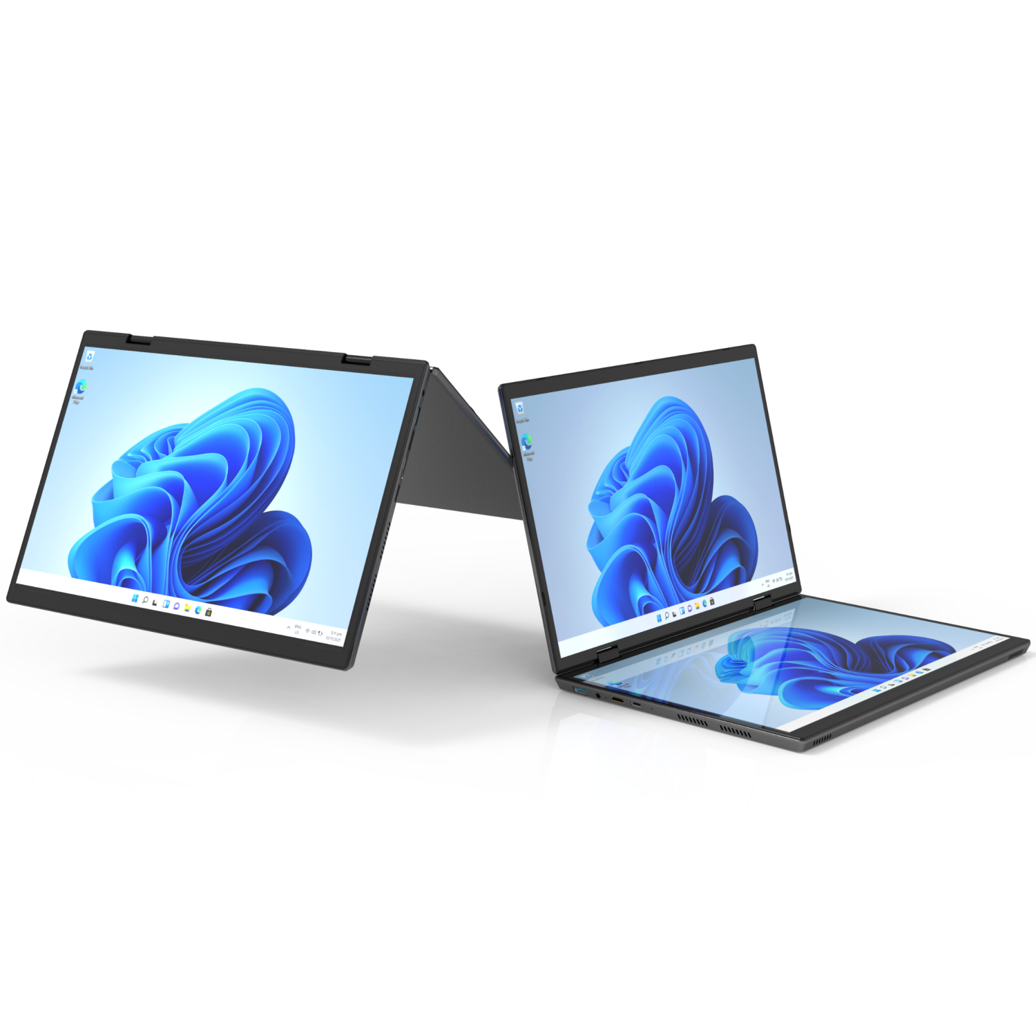 TUTT E140D 2.2K 14''&nbsp; IPS 2-in-1&nbsp;Laptop&nbsp; Dual Touch Screen 360° Flip Notebook With Stand Keyboard | Intel® N95 2.4G/5G WIFI | Windows