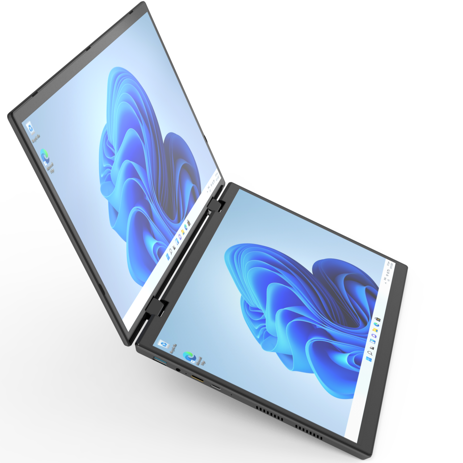 TUTT E140D 2.2K 14''&nbsp; IPS 2-in-1&nbsp;Laptop&nbsp; Dual Touch Screen 360° Flip Notebook With Stand Keyboard | Intel® N95 2.4G/5G WIFI | Windows