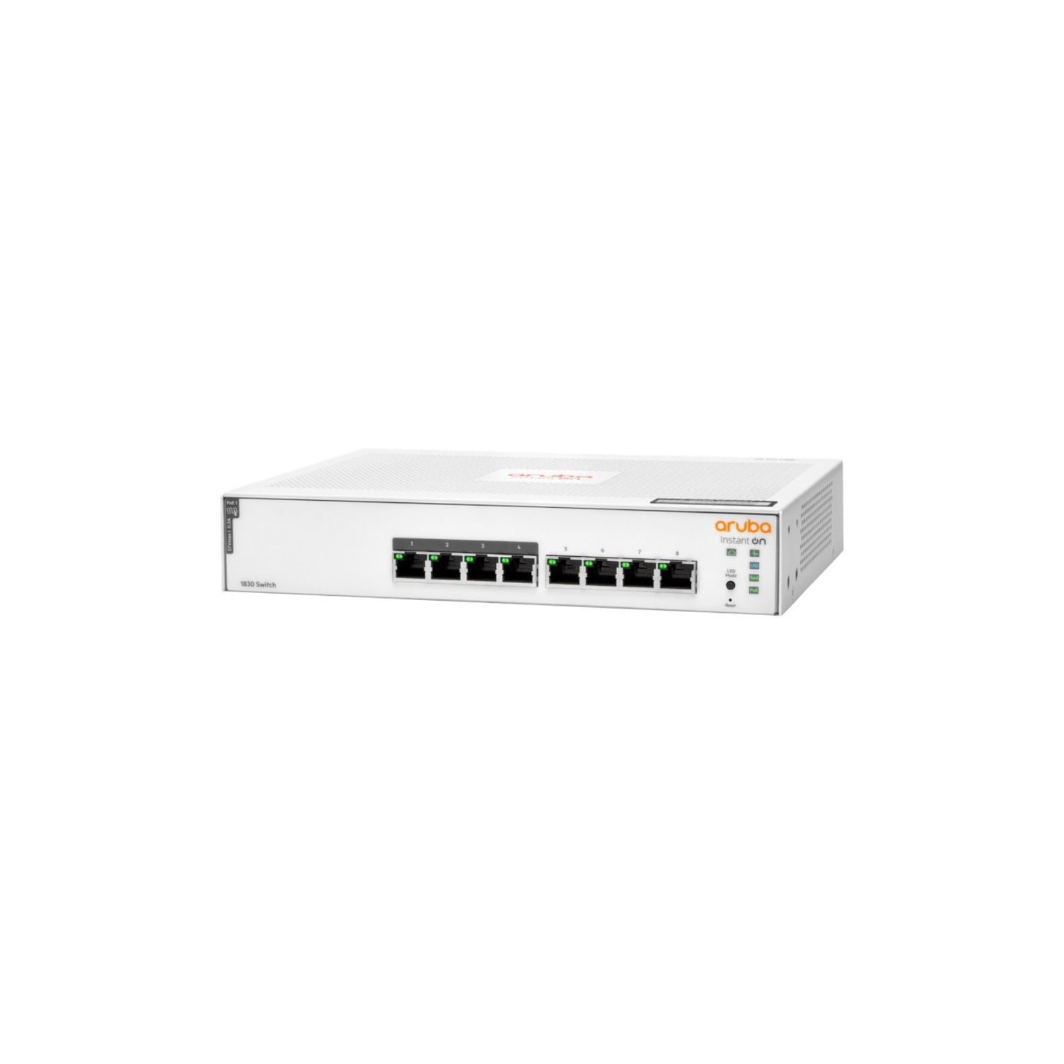HPE Aruba Instant On 1830 8-Port Gigabit PoE+ Compliant Managed Network Switch -
