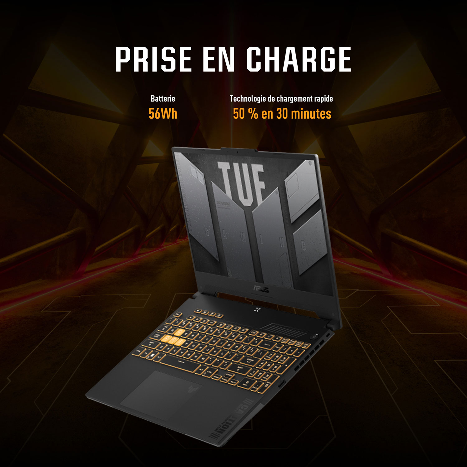 ASUS TUF Gaming F15 15.6" Gaming Laptop -Mecha Grey -En