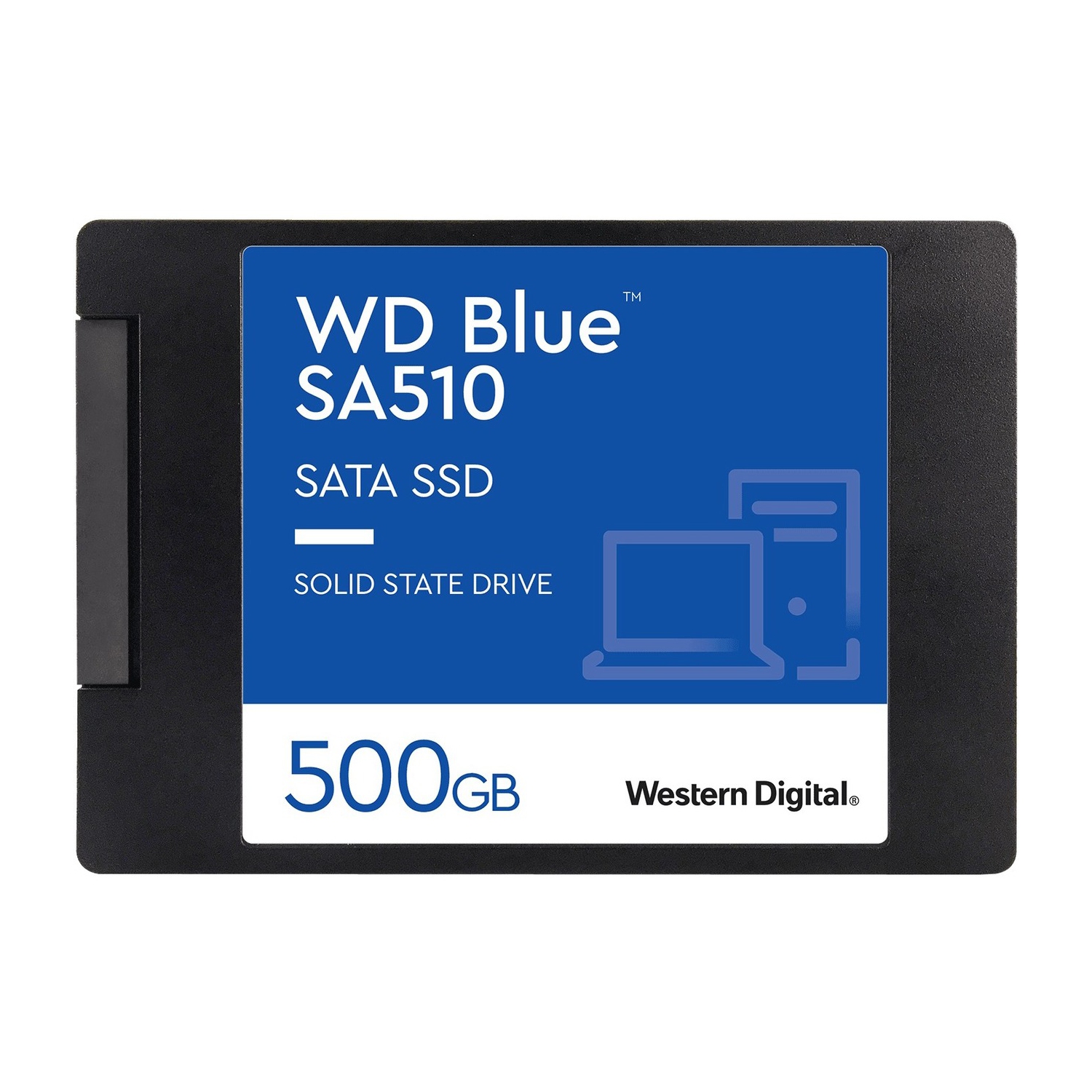 Disque SSD interne SATA de SA510 Go Blue de WD 500&nbsp;Go