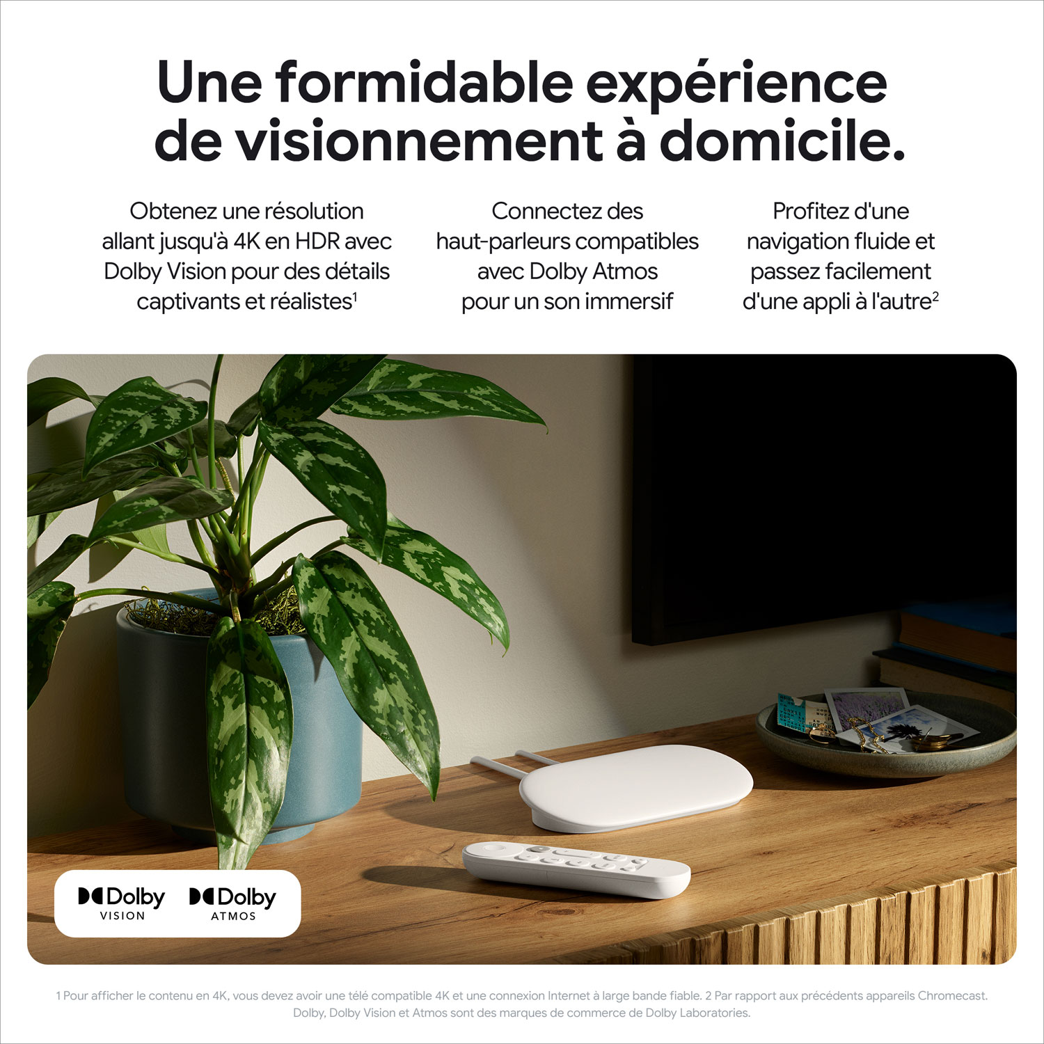 Google TV Streamer - Porcelaine