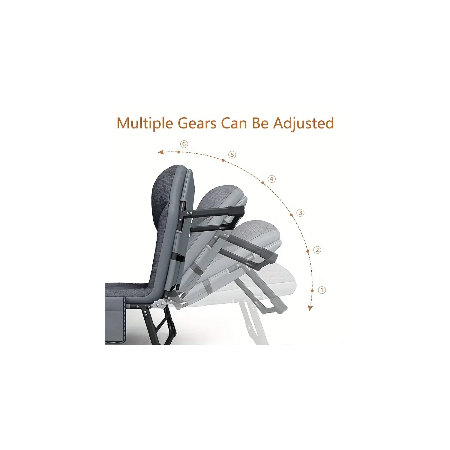 Portable Folding Bed | Lightweight Camping Cot for Office Nap, Outdoor, Lawn, Beach