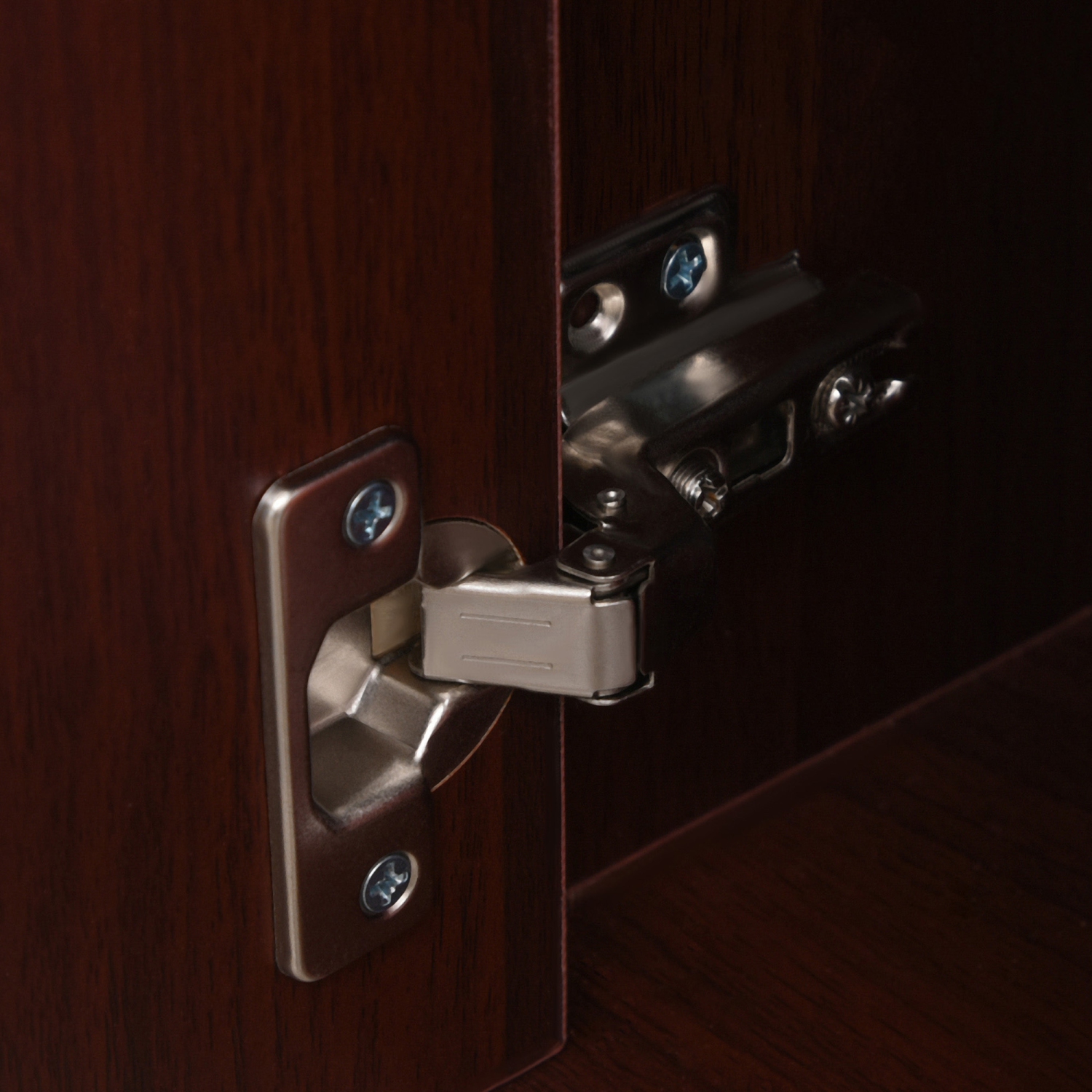 HOMCOM – Classeur vertical de 24&nbsp;po avec tiroir, classeur mobile à roulettes pour le bureau à domicile, espresso