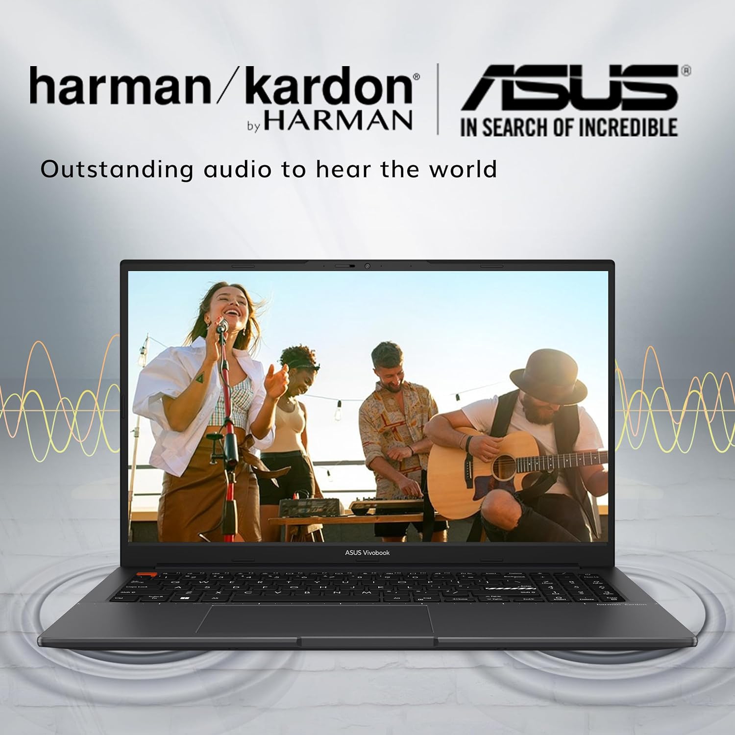 Portable VivoBook S 15 Slim HD intégrale de 15,6 po d'ASUS, Ryzen 5 5600H d'AMD, SSD 512&nbsp;Go, mémoire vive 8&nbsp;Go, carte graphique Radeon