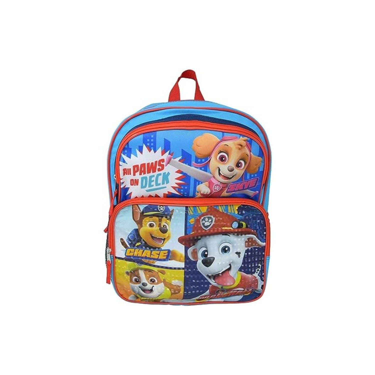 Paw Patrol 16" Backpack Cargo Shape, Blue, Large