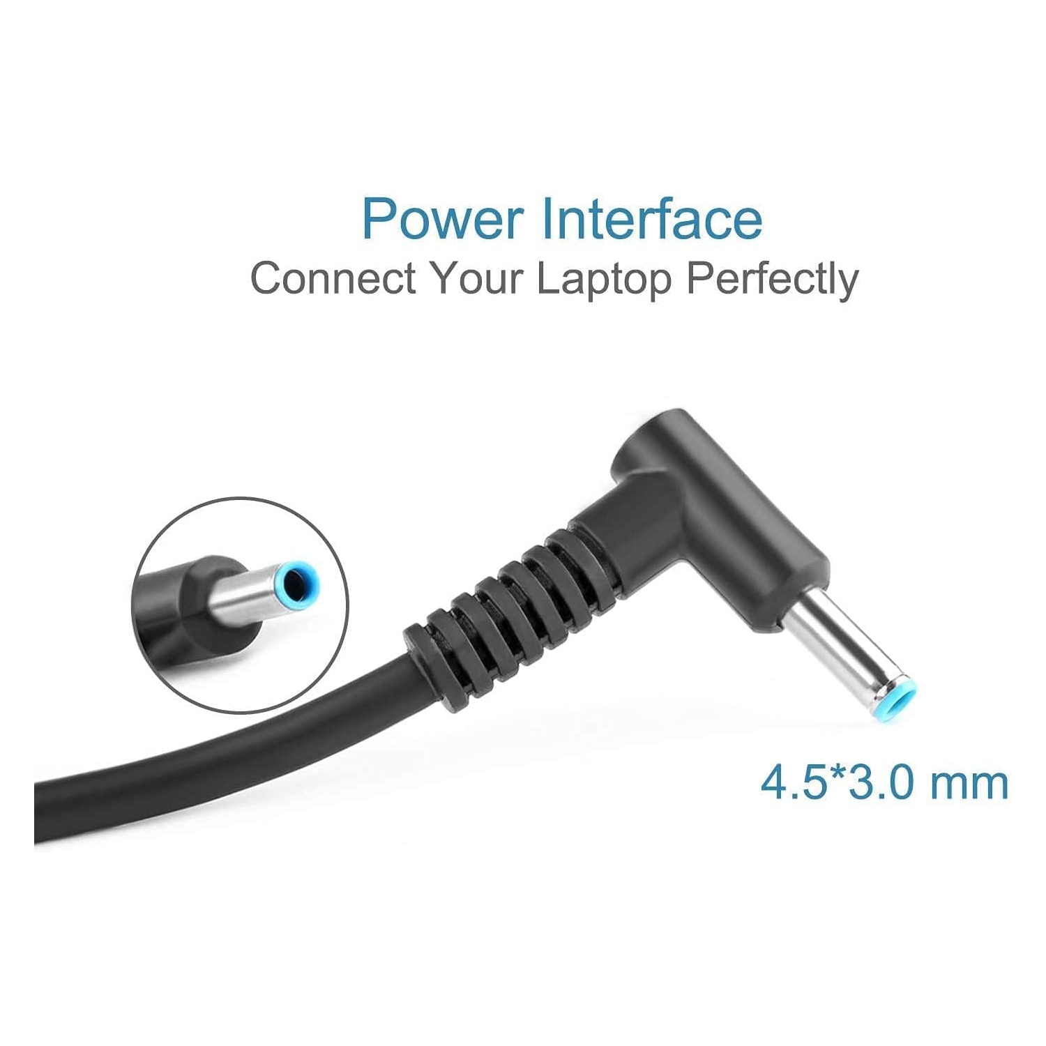 Remis à neuf Adaptateur d'alimentation CA HP authentique Chargeur 19,5 V 6,15 A 120 W 4,5 * 3,0 mm pointe bleue